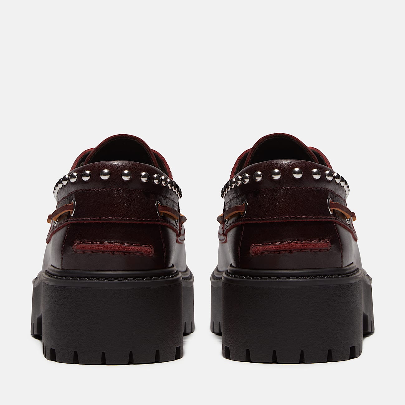 Stone Street Bootsschuh mit Plateausohle fr Damen in Burgunderrot TBL Burgunderrot ALT5