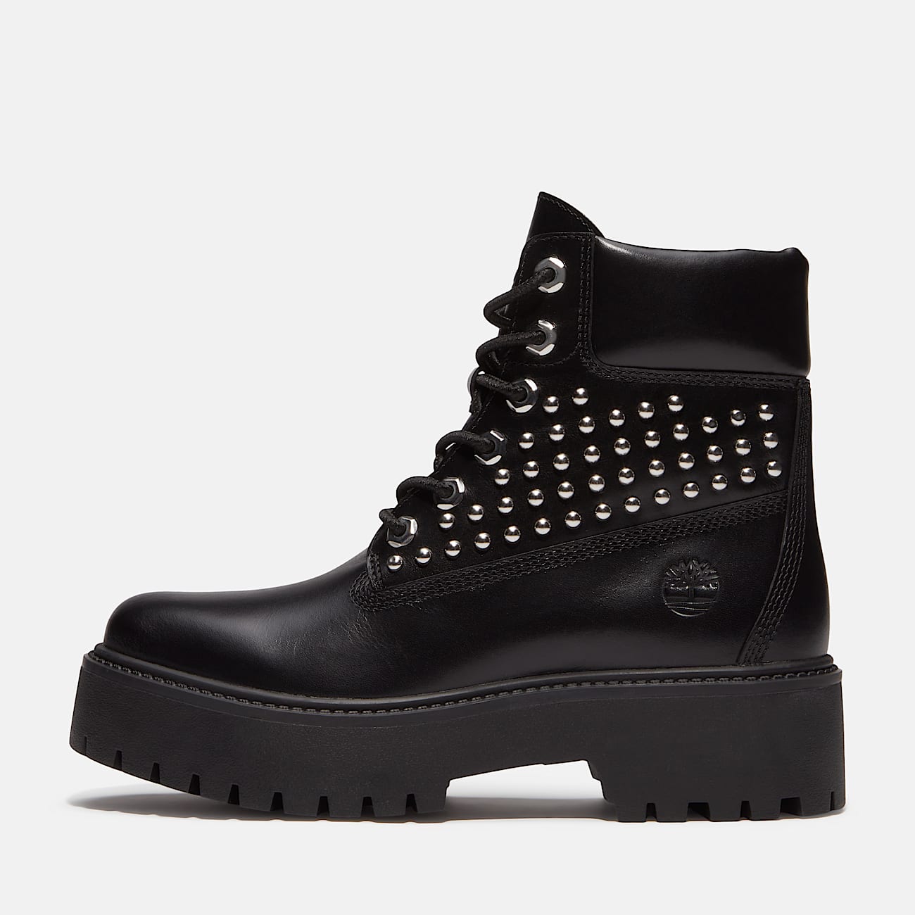 Stone Street Platform 6Inch Boot for Women in Black TBL Black ALT8