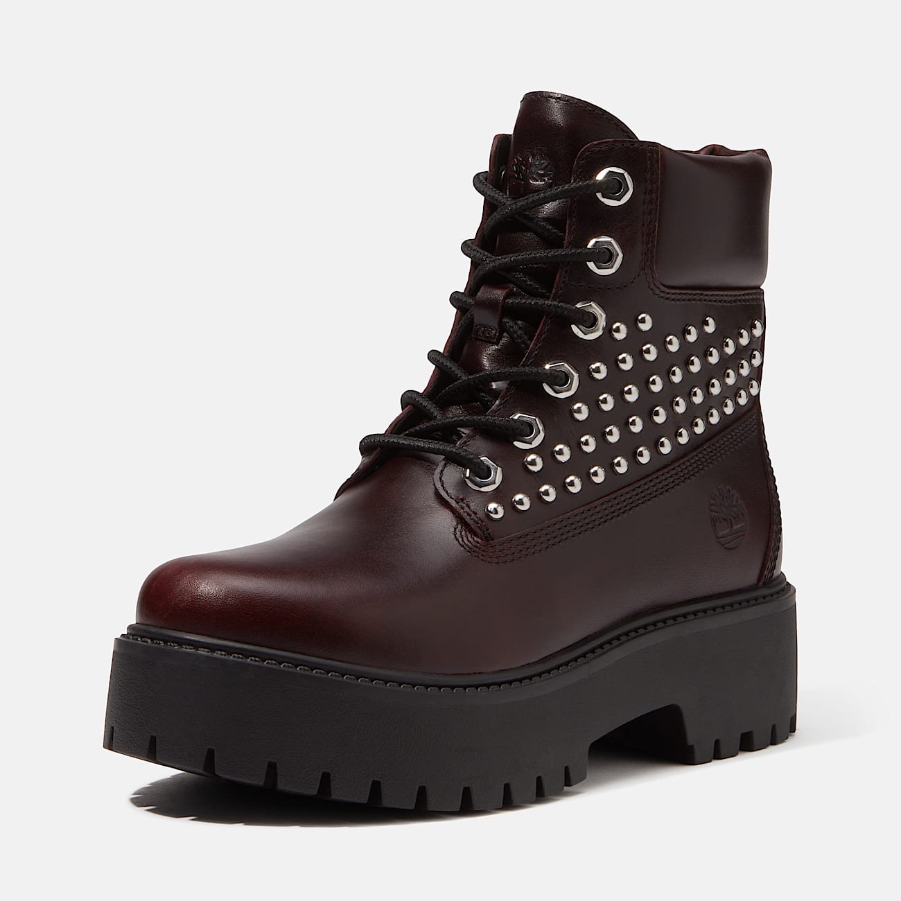 Stone Street Platform 6Inch Boot for Women in Burgundy TBL Burgundy ALT9