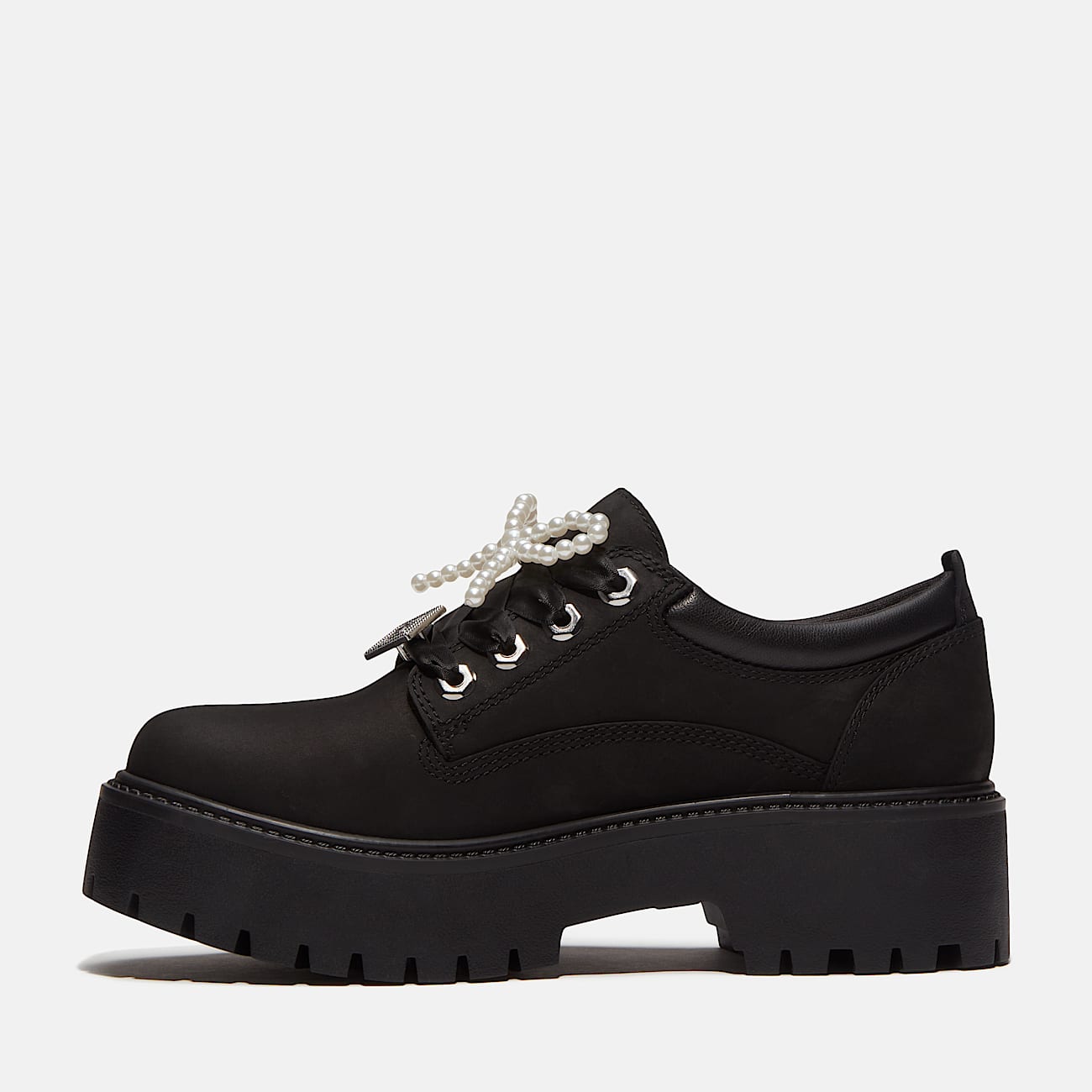 Stone Street Plateauschuhe fr Damen in Schwarz TBL Schwarz ALT6