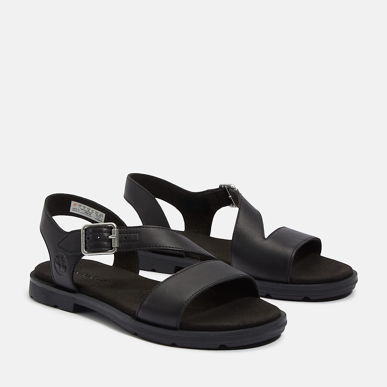 Sandlia com Tira Traseira Calista Bay para Mulher em preto TBL preto ALT4