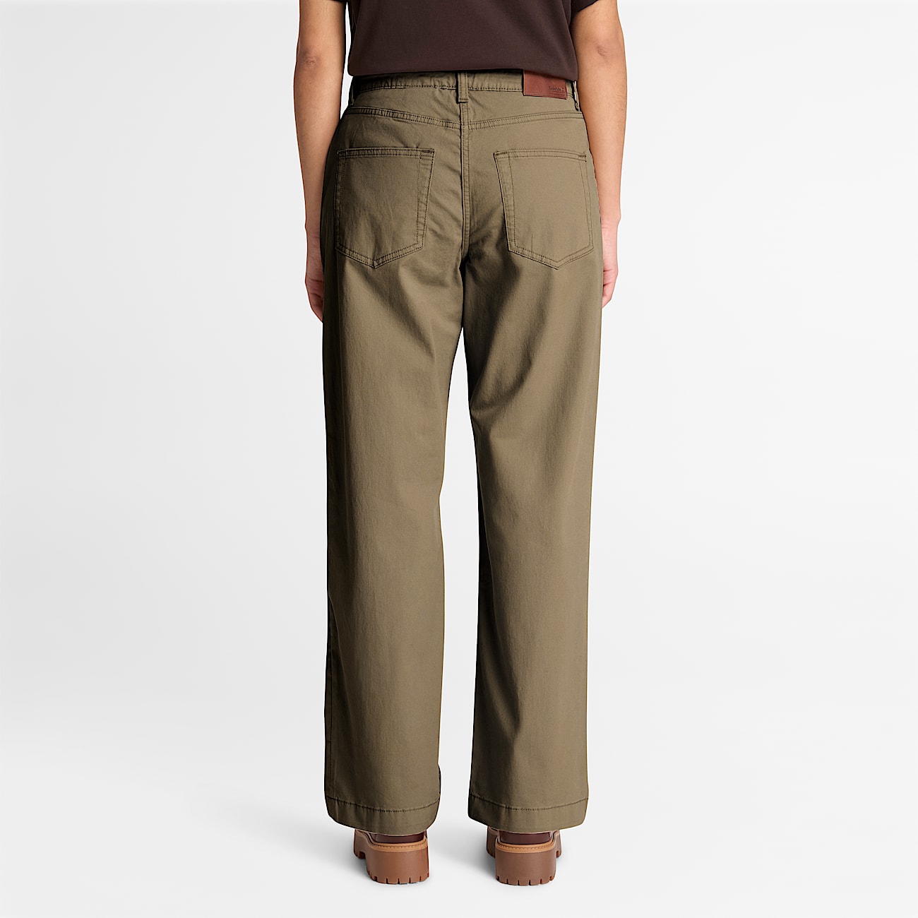 Crafted Utility Trouser for Women in Dark Green TBL Green ALT8