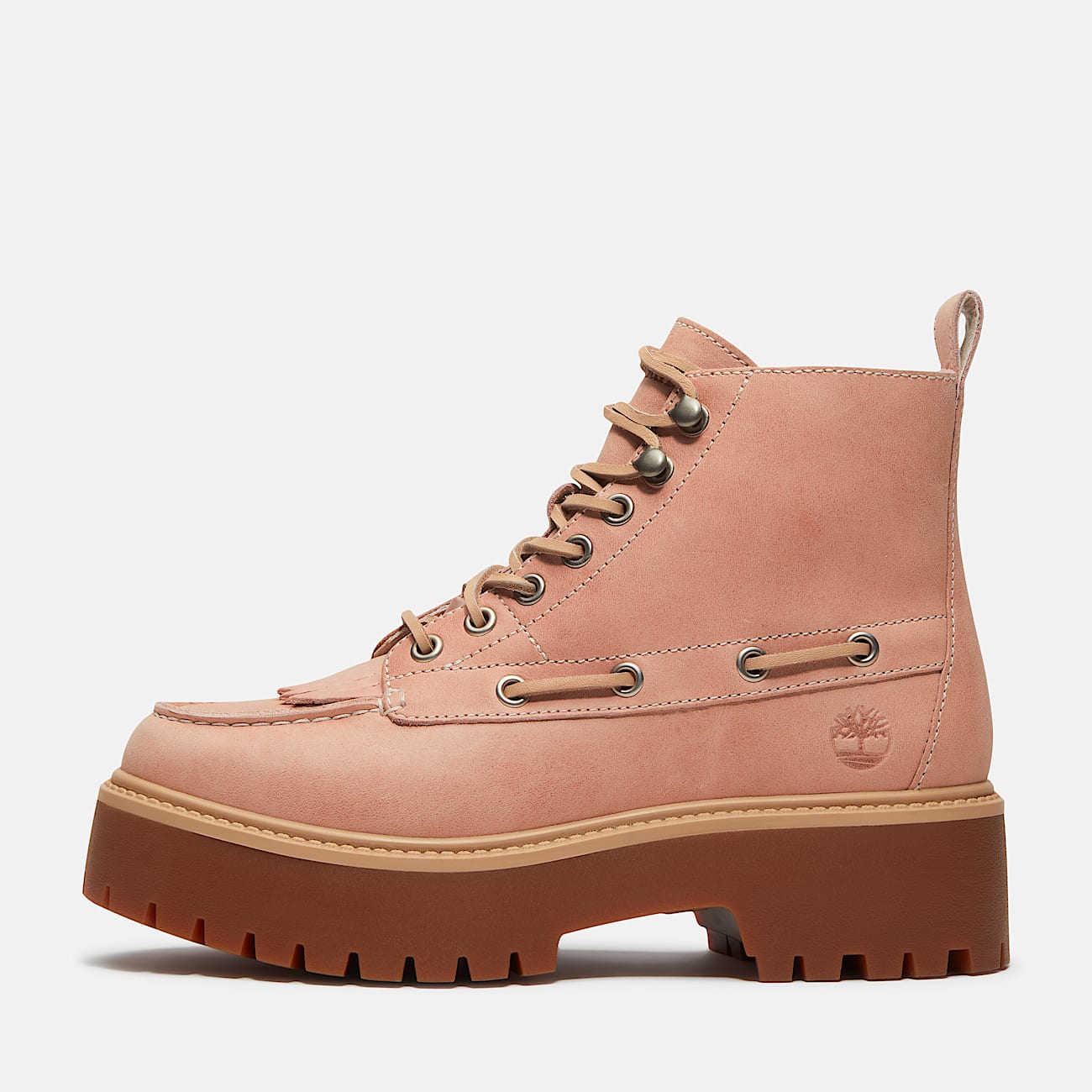 Bottine Kiltie compense Stone Street pour femme en rose clair TBL rose ALT7