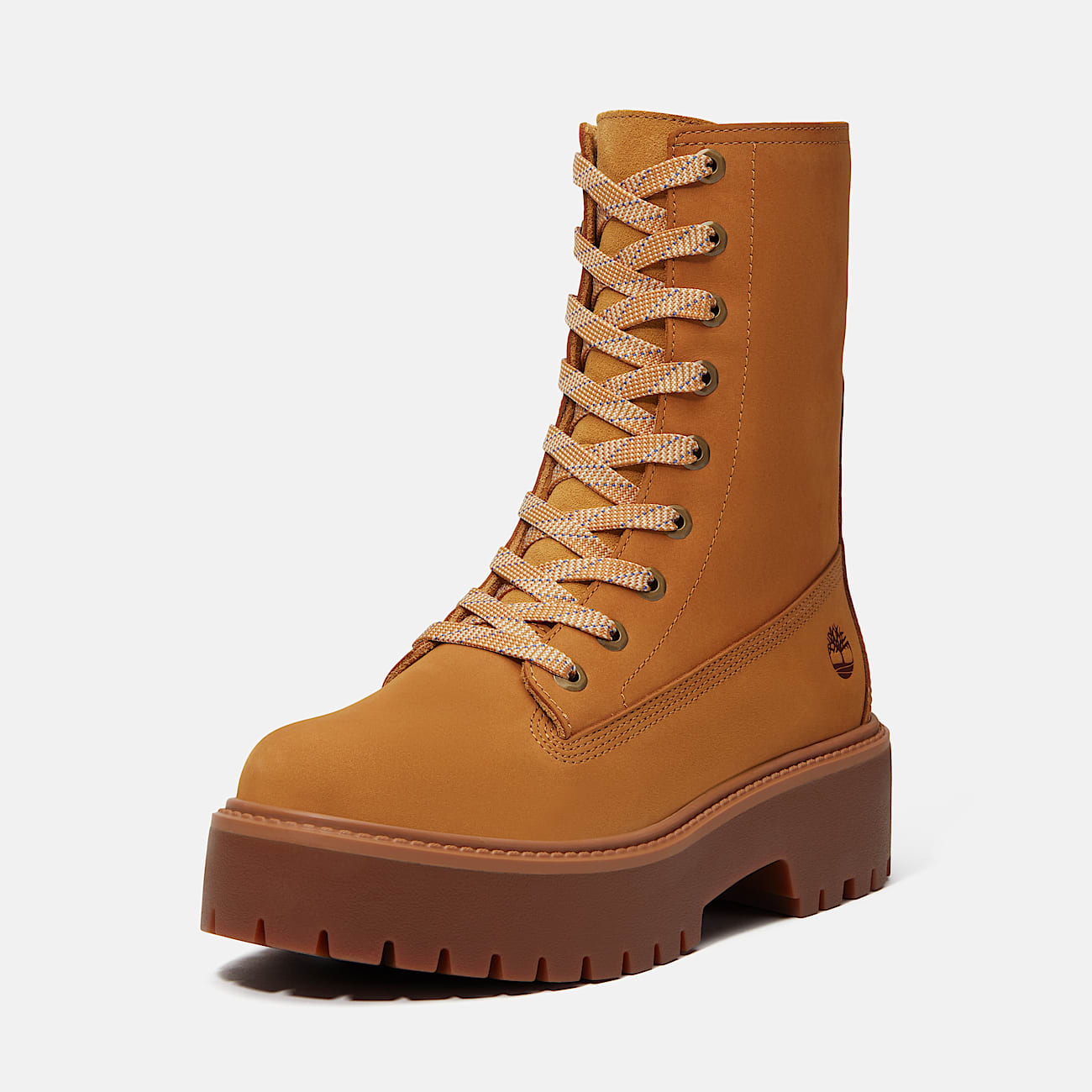 Stone Street Platform Mid Boot for Women in Yellow TBL Yellow ALT10