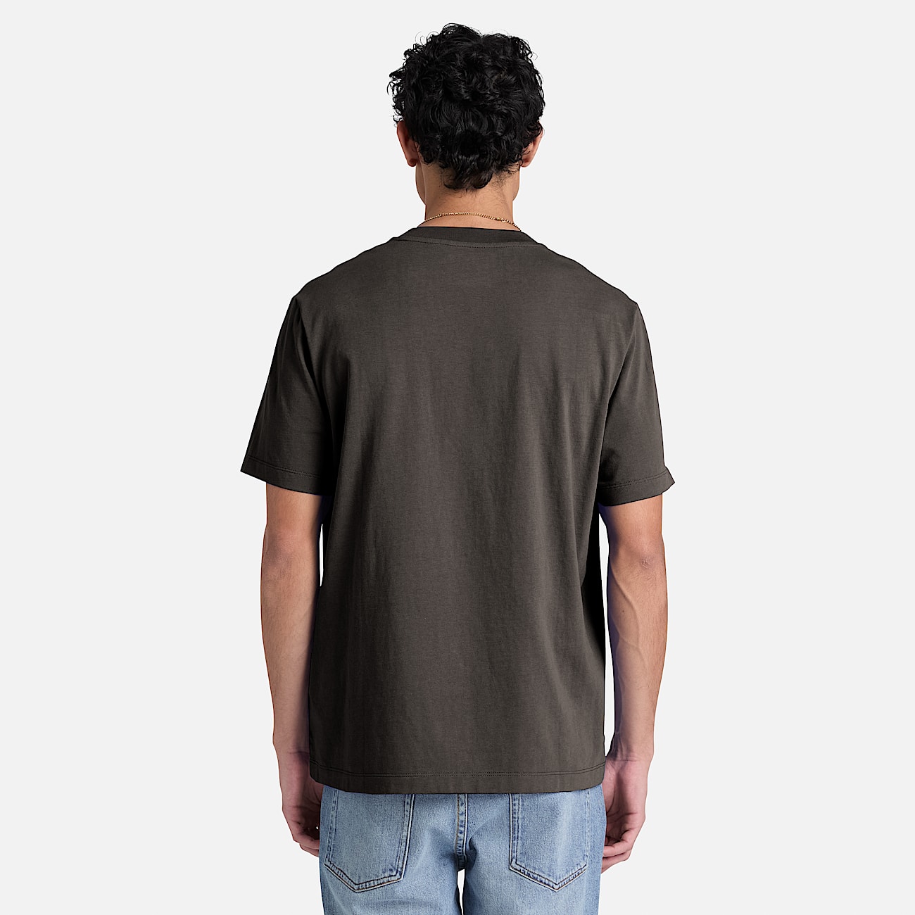 Tshirt  manches courtes et cusson en silicone pour homme en noir TBL noir ALT8