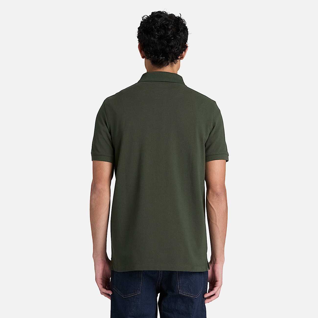 Oyster River Regular Short-Sleeve Polo for Men in Dark Green