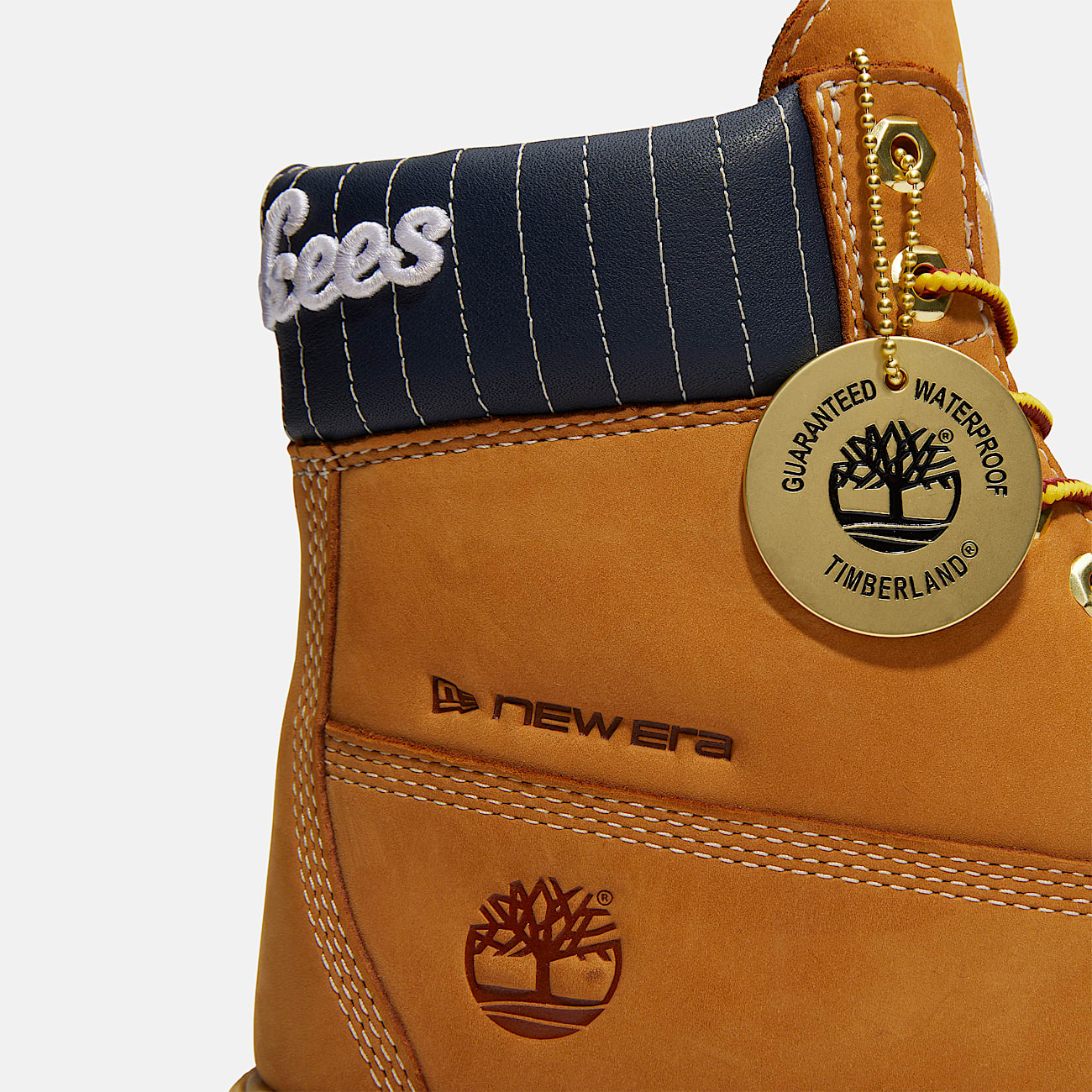 6inch Boot impermable Heritage Timberland x New Era Yankees pour homme en jaunebleu fonc TBL jaune ALT8