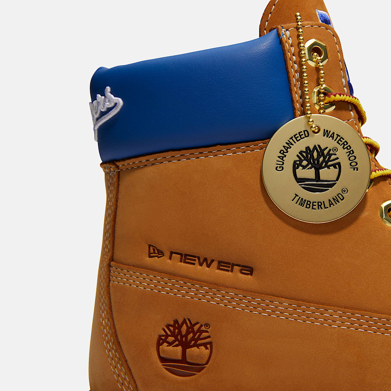 Timberland x New Era Heritage 6Inch Waterproof Boot for Men in YellowBlue TBL Yellow ALT8