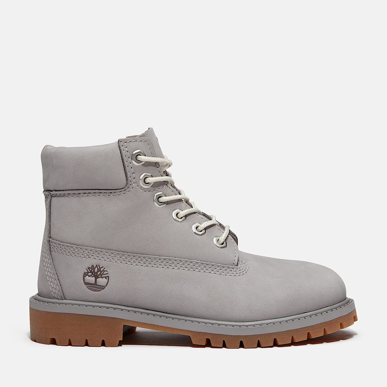 6Inch Boot impermable Timberland Premium pour enfant en gris TBL gris HERO