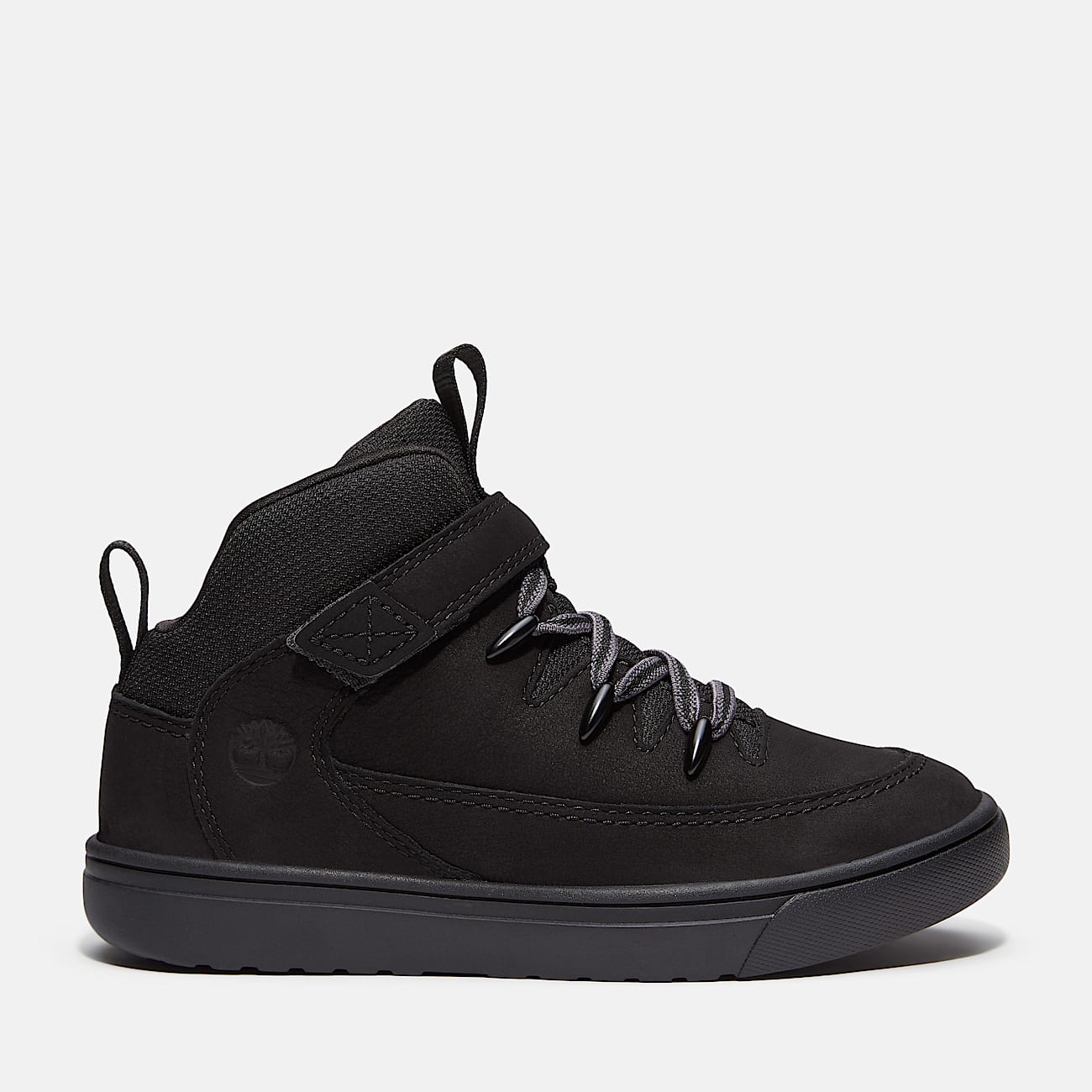 Sneaker con Velcro Lisbon Street Mid da Bambino dal 305 al 35 in nero TBL nero HERO