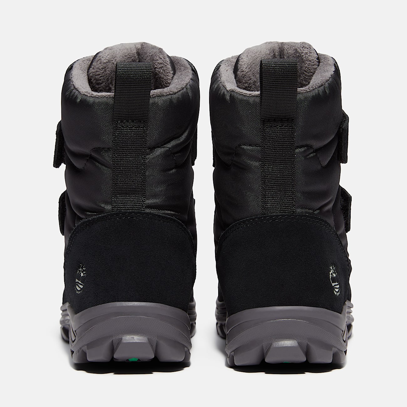 Chillberg HookandLoop Snow Boot for Youth in Black TBL Black ALT5