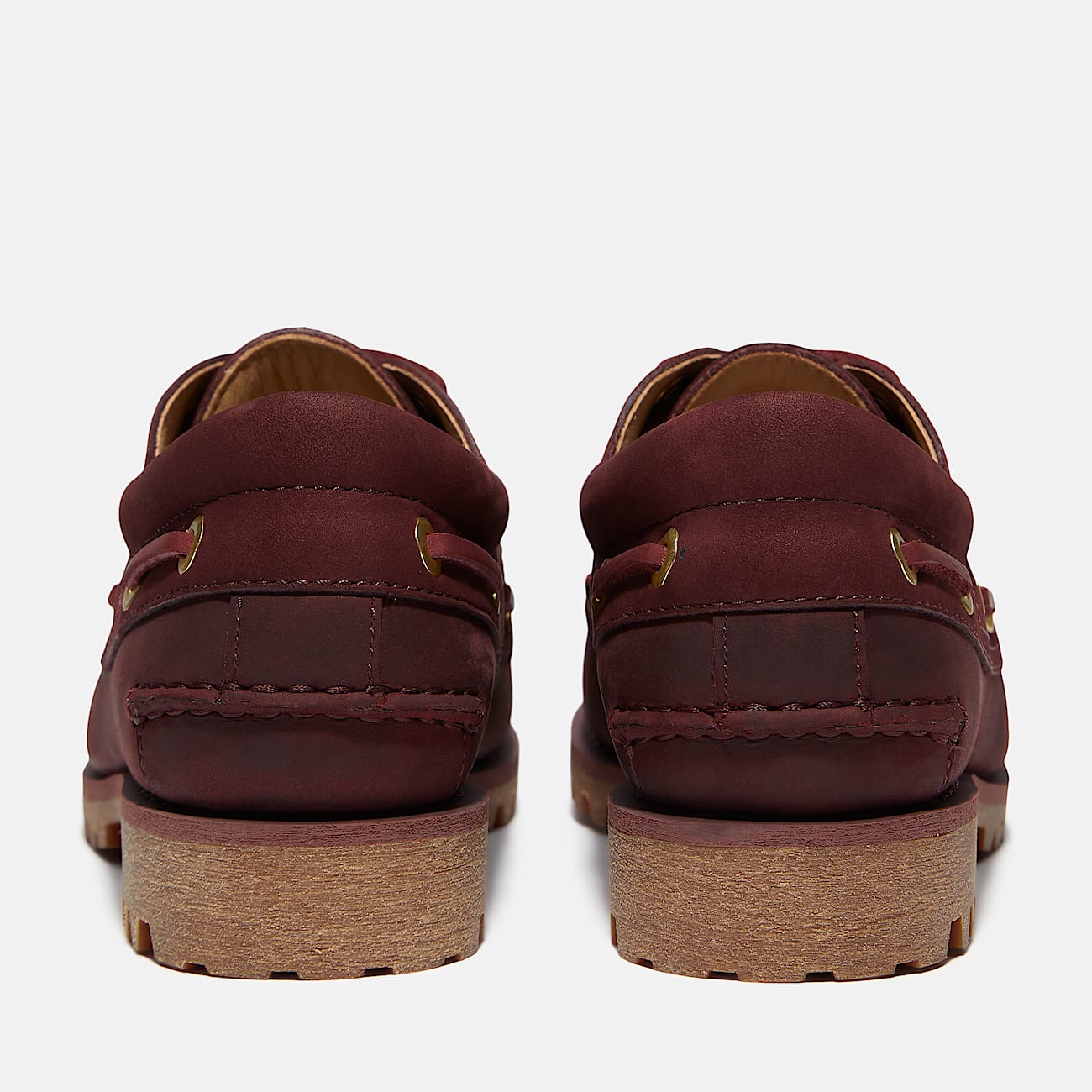 Timberland® Authentic 3-Eye Boat Shoe for Women in Burgundy