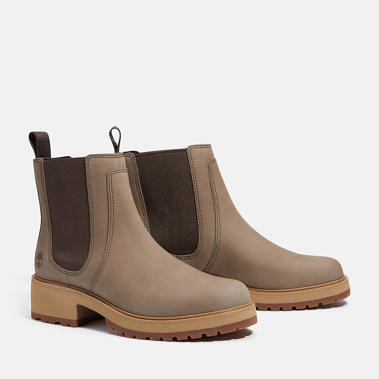 Carnaby Row Chelsea Boot voor dames in beige TBL beige ALT4