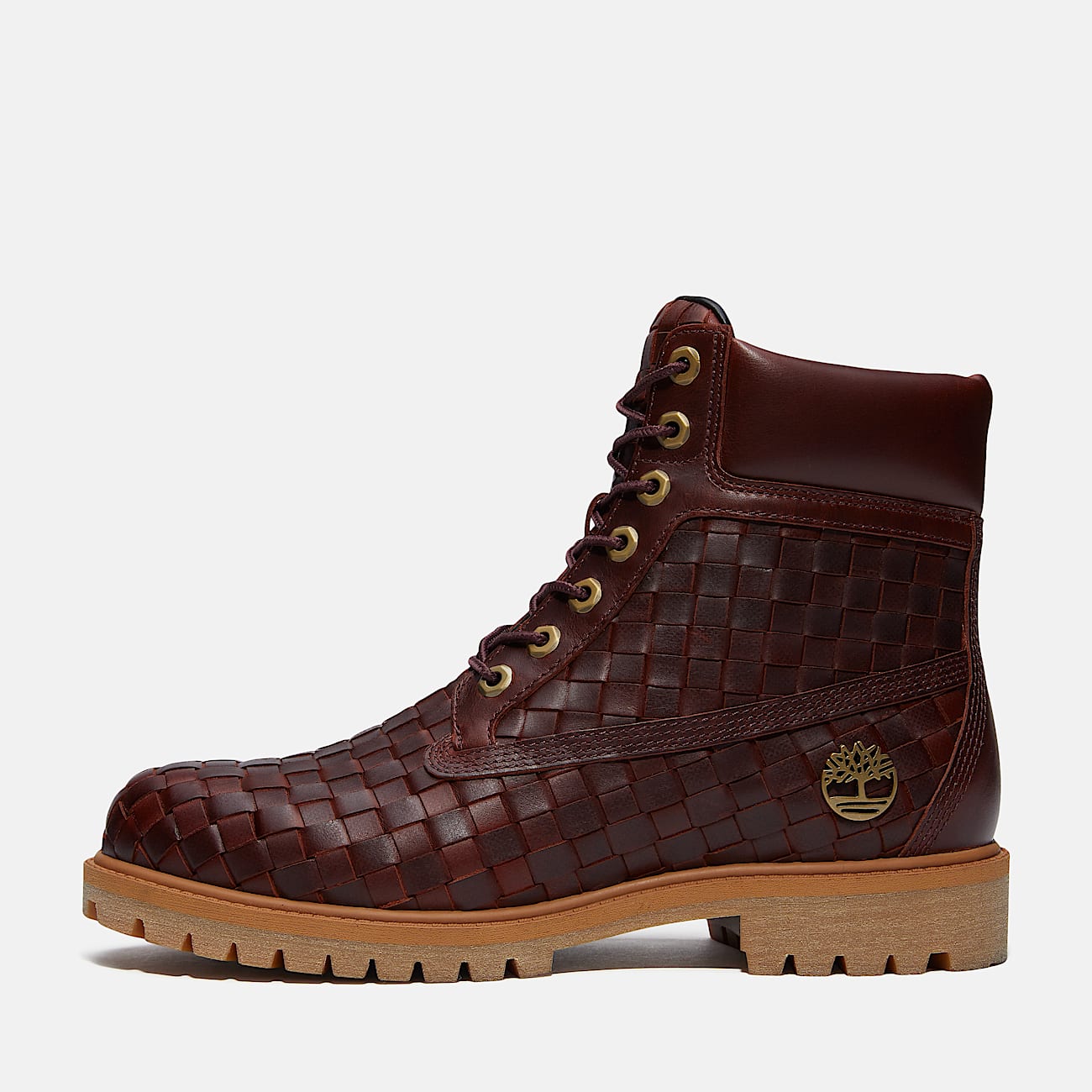 Timberland Premium 6Inch Boot for Men in Burgundy TBL Burgundy ALT8