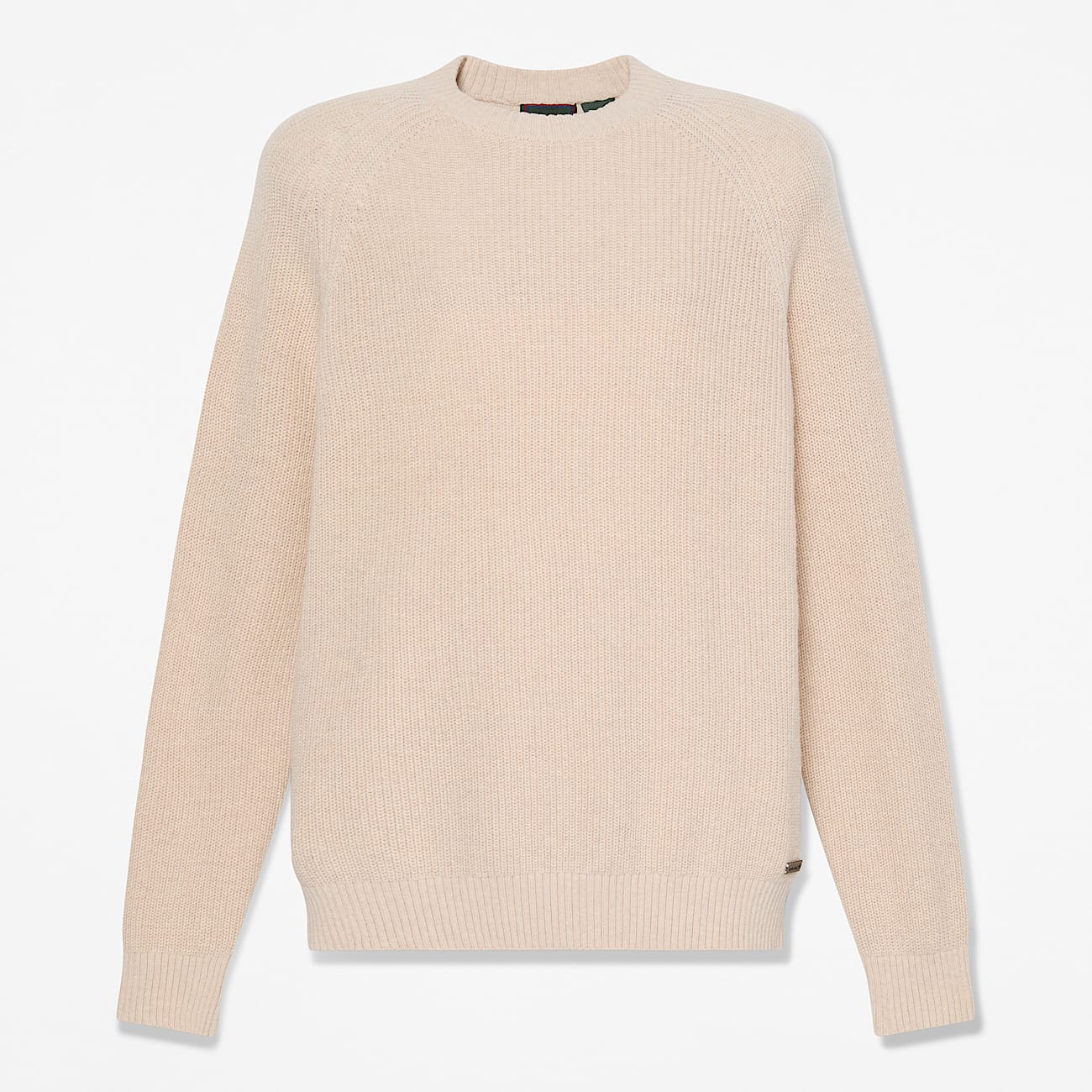 Baumwollpullover mit Rundhalsausschnitt fr Herren in Hellbeige TBL Beige HERO