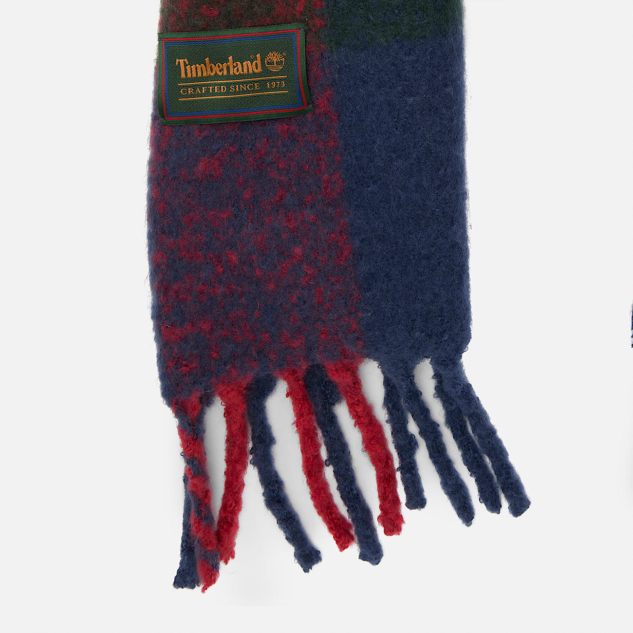 Woven Tassel Scarf for Women in Dark Blue TBL Blue ALT2