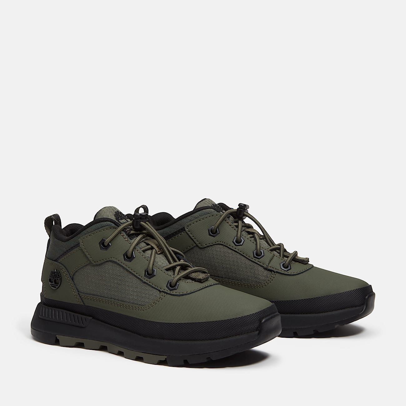 Field Trekker Bungee Trainer for Youth in Dark Green TBL Green ALT4