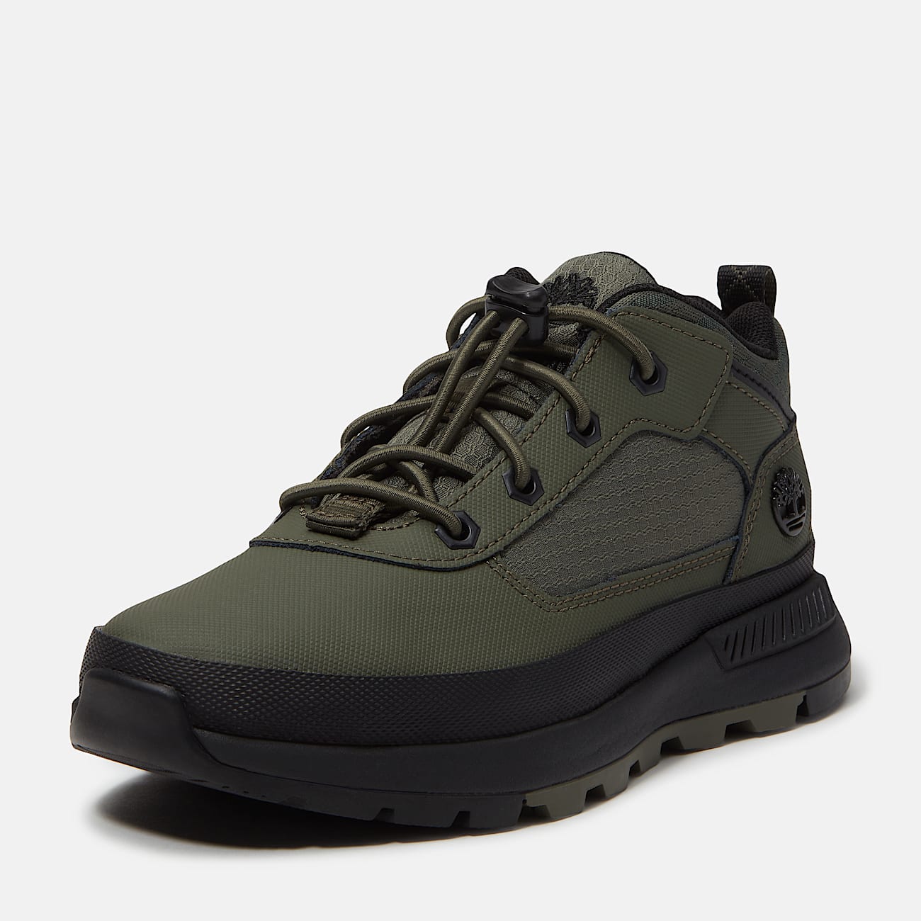 Field Trekker Bungee Trainer for Youth in Dark Green TBL Green ALT9