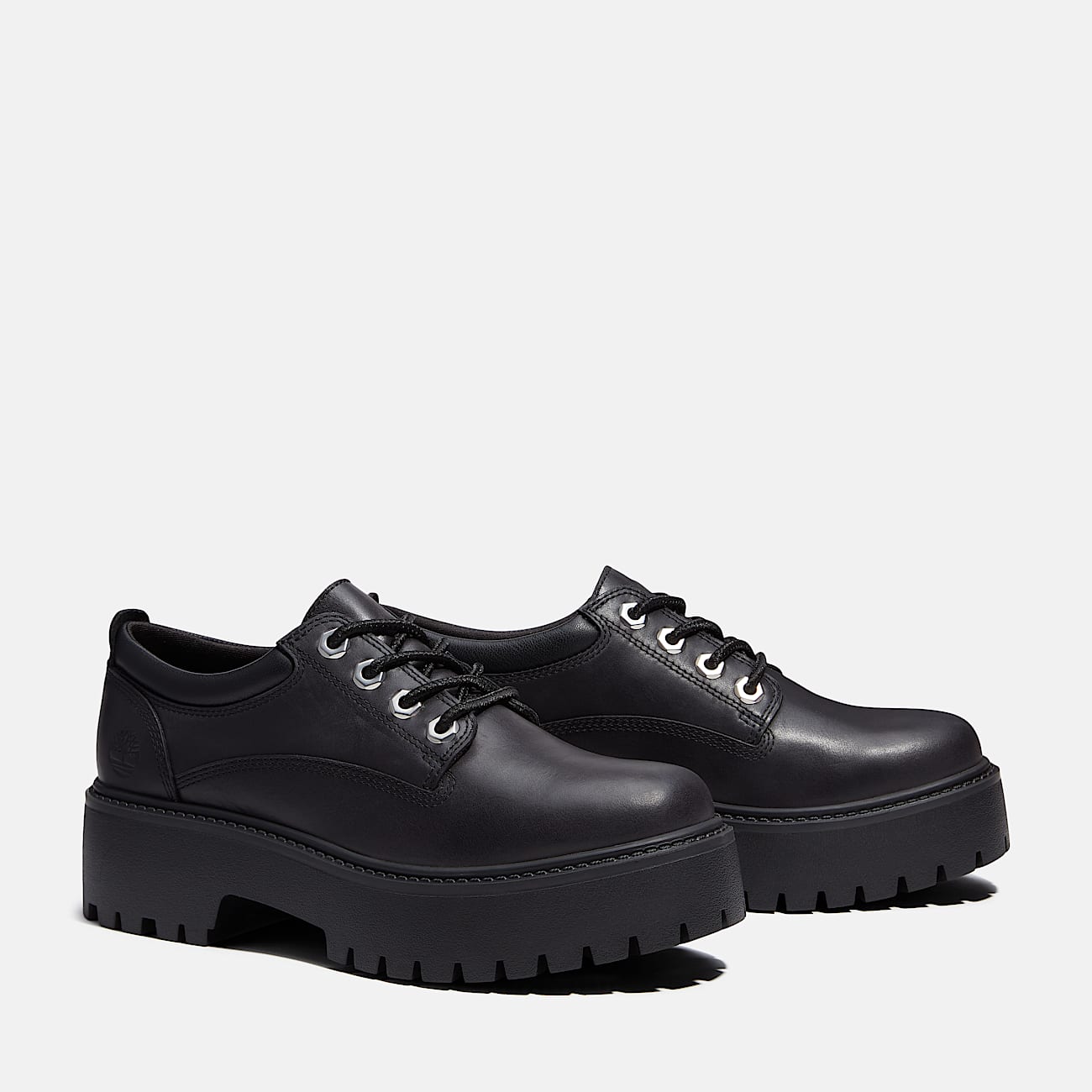 Stone Street Plateauschuhe fr Damen in Schwarz TBL Schwarz ALT4