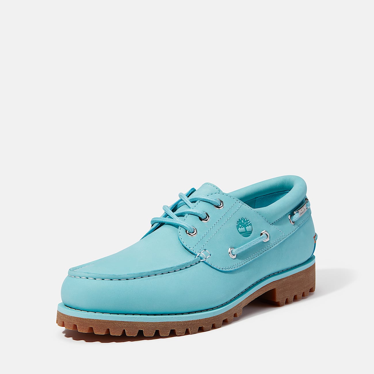 Chaussure bateau Authentic Timberland x Jacquemus en bleu clair TBL bleu ALT11