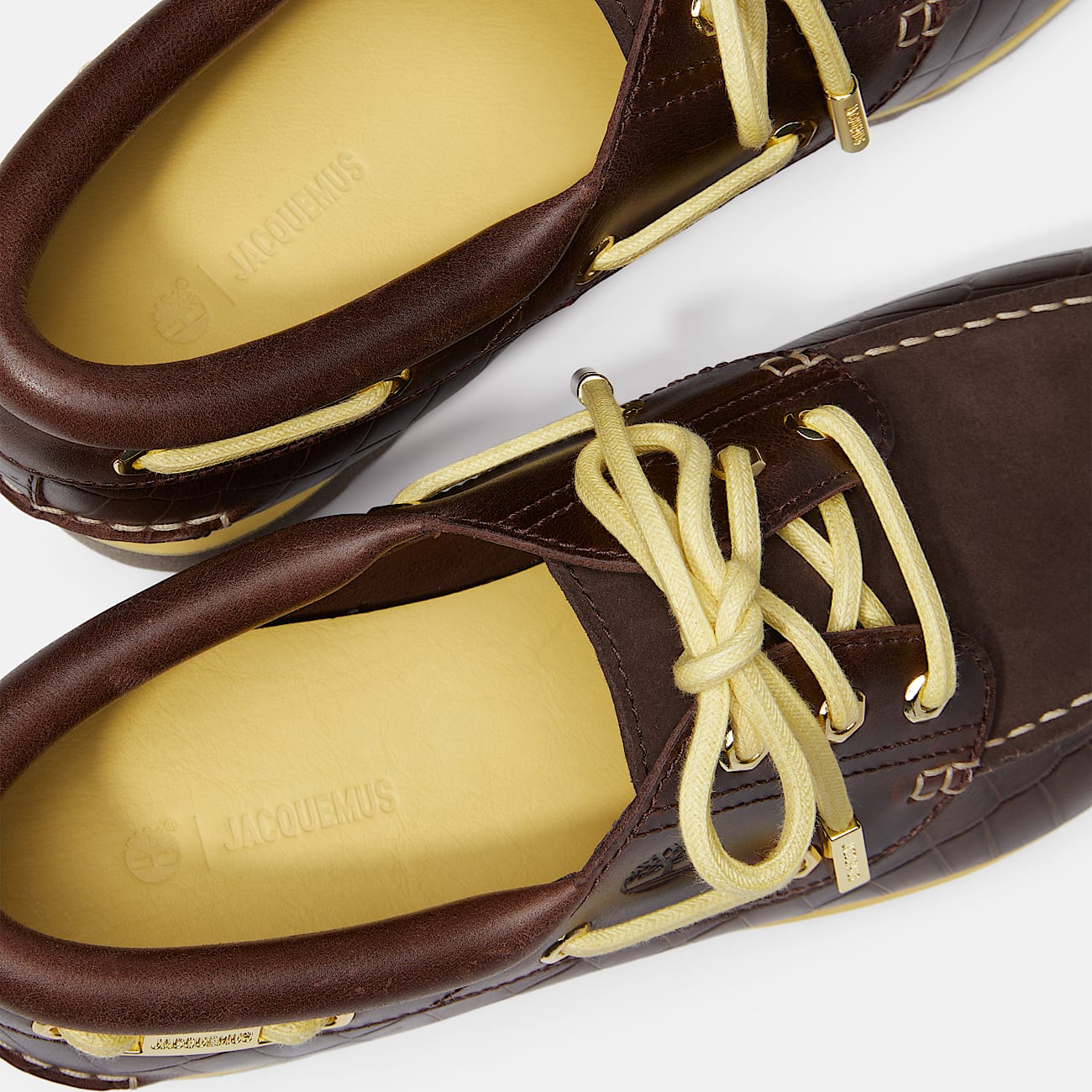 Timberland x Jacquemus Authentic Bootschoen in donkerbruin TBL bruin ALT8