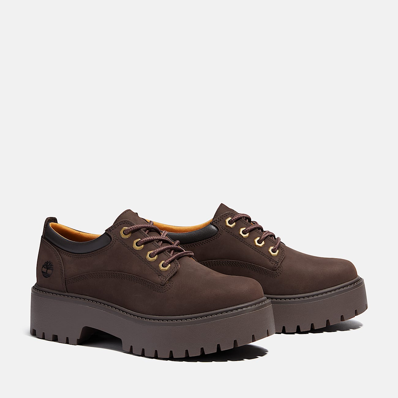 Stone Street Platform Shoe for Women in Dark Brown TBL Brown ALT4