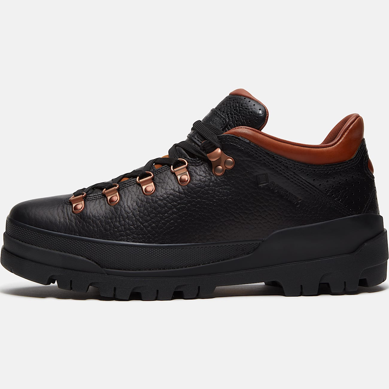World Hiker Low with GORETEX Membrane for Men in BlackBrown TBL Black ALT11