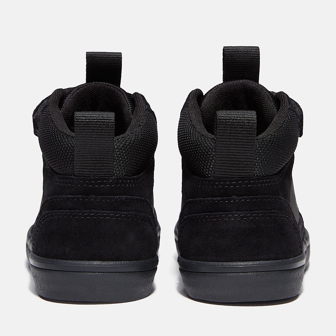Stone Jump Mid HookandLoop Trainer for Junior in Black TBL Black ALT5