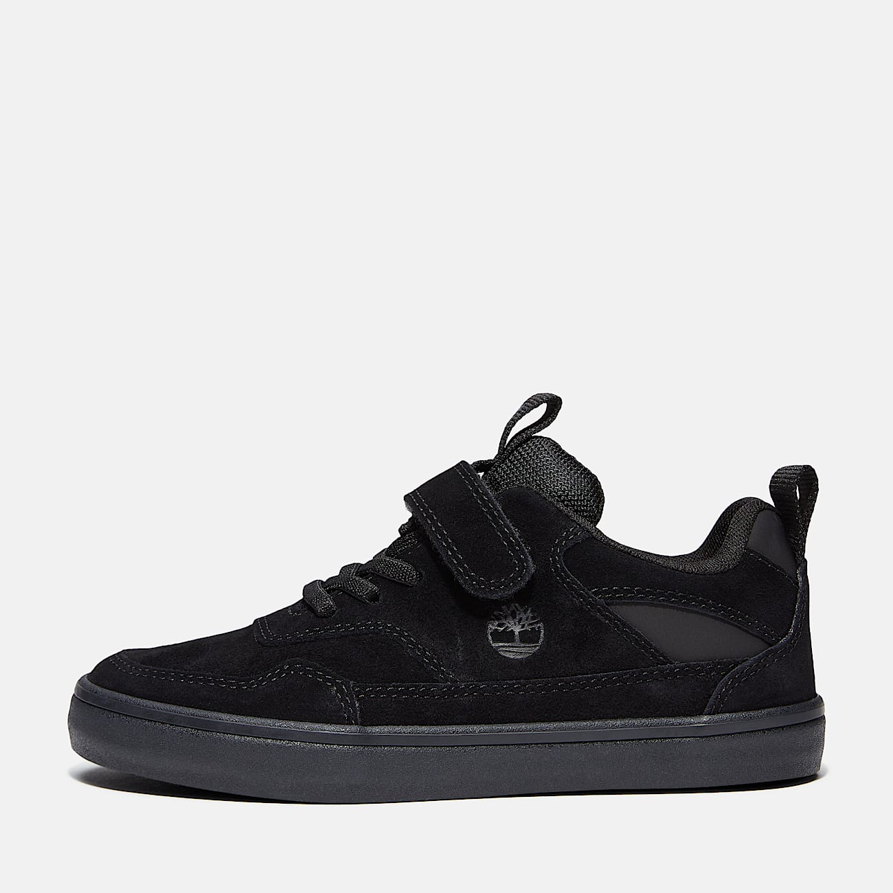 Stone Jump HookandLoop Trainer for Junior in Black TBL Black ALT8