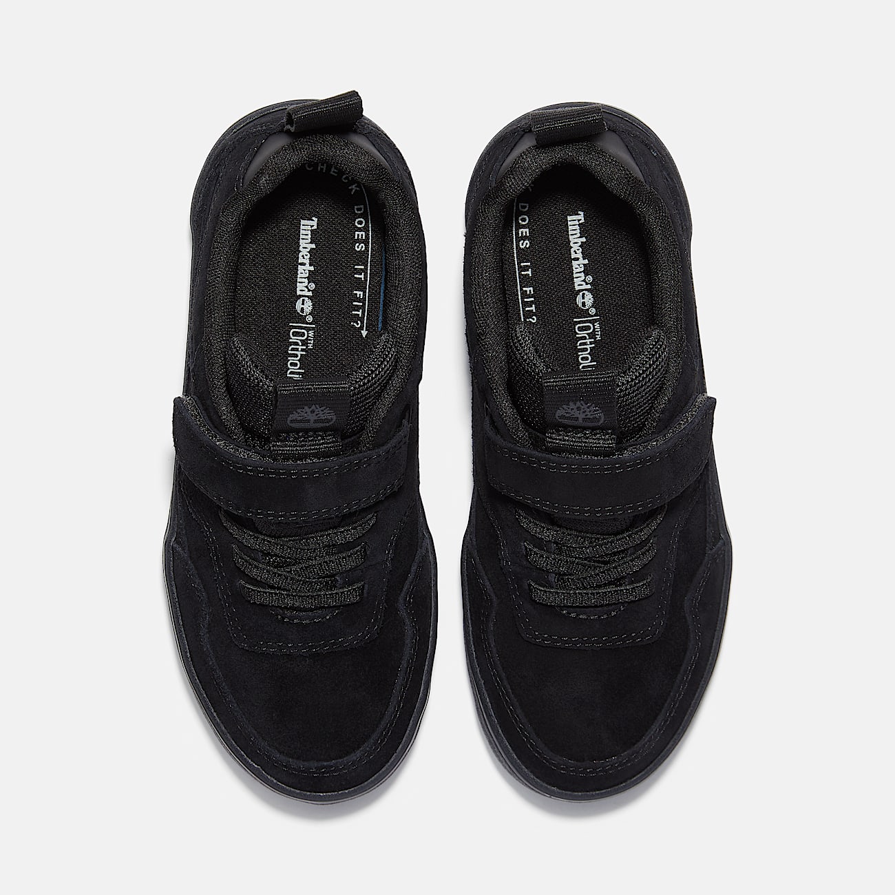 Stone Jump HookandLoop Trainer for Junior in Black TBL Black ALT2