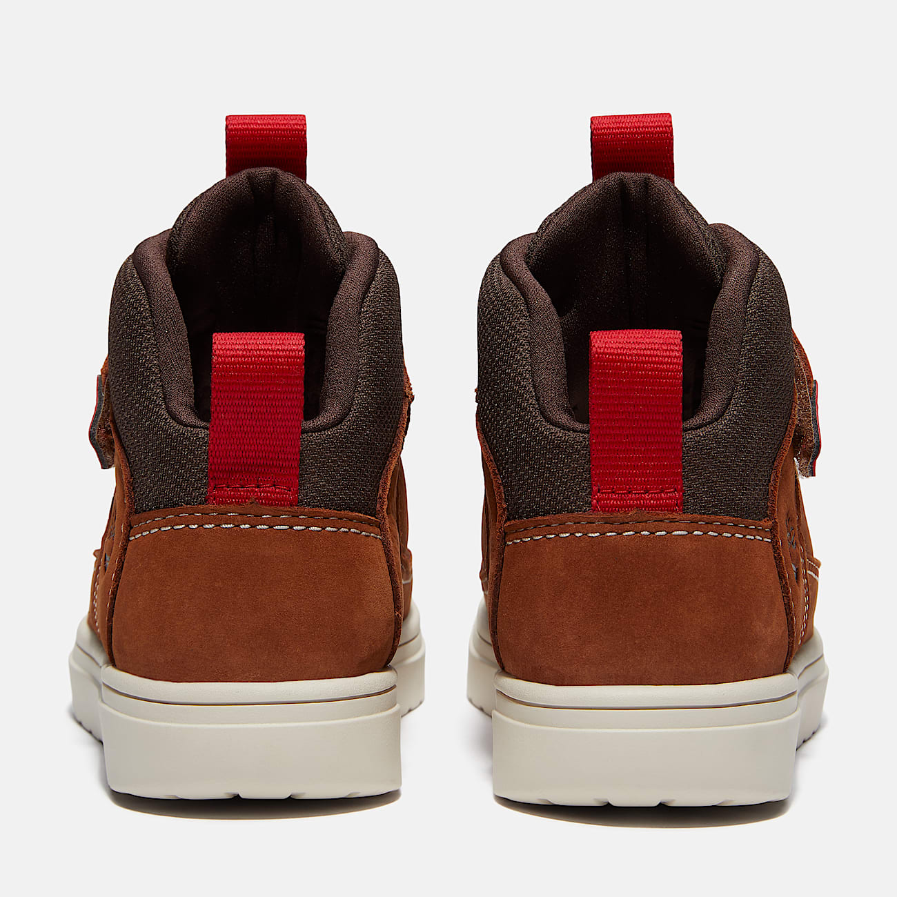 Lisbon Street Mid HookandLoop Trainer for Junior in BrownDark Brown TBL Brown ALT5