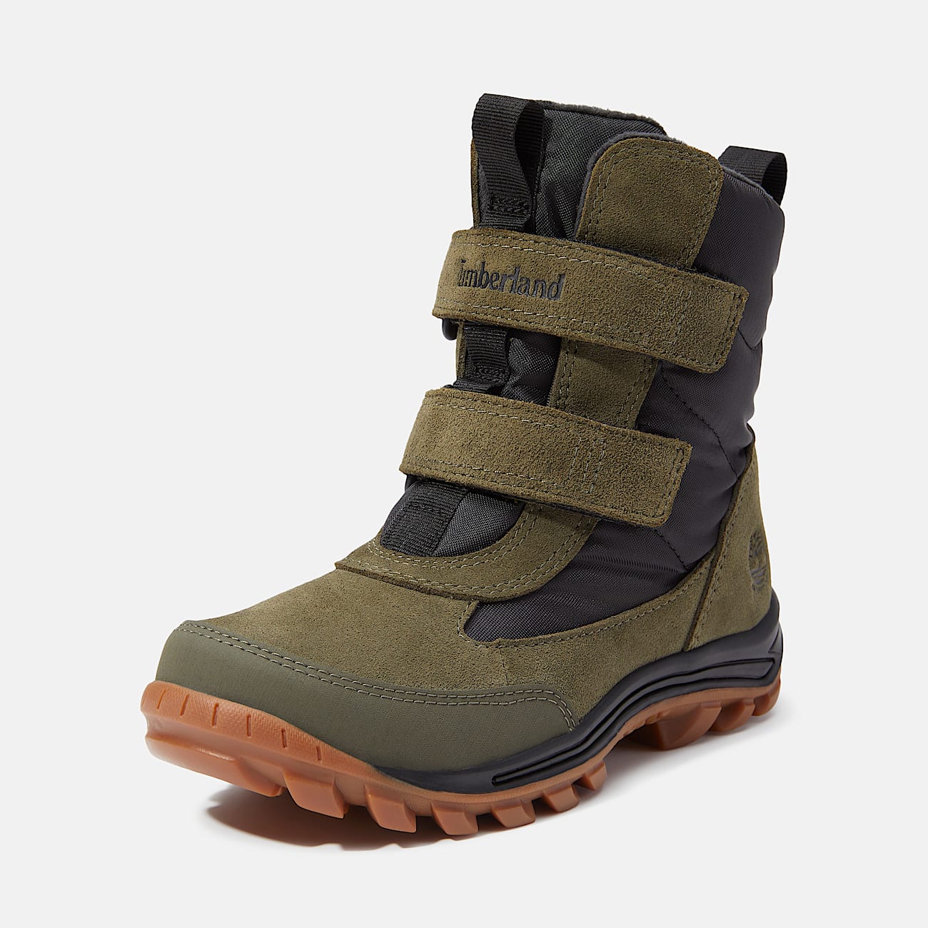 Chillberg Snow Boot mit Klettverschluss fr Kleinkinder in Dunkelgrn TBL Grn ALT9