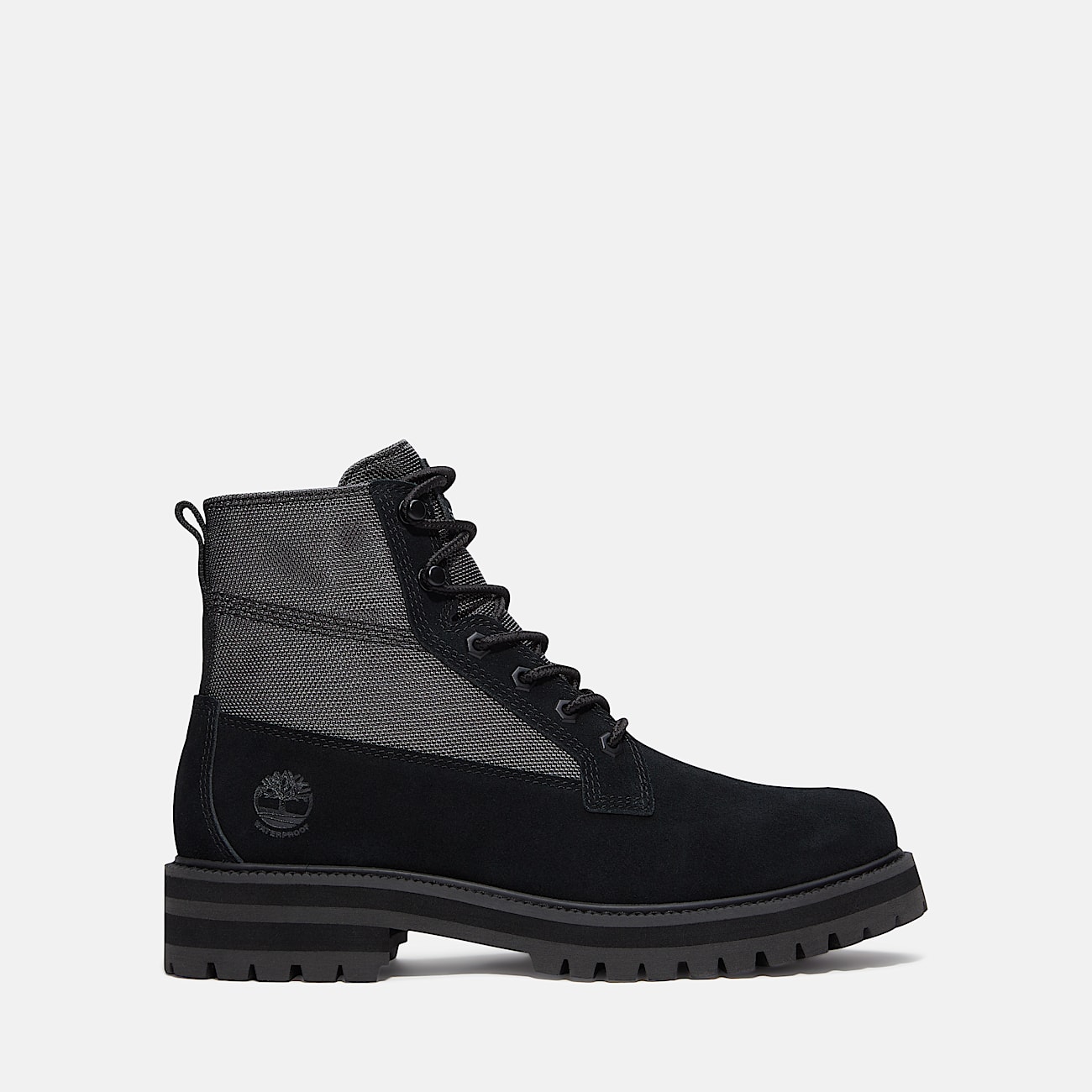 Britton Drive Waterproof Boot for Men in Black TBL Black HERO