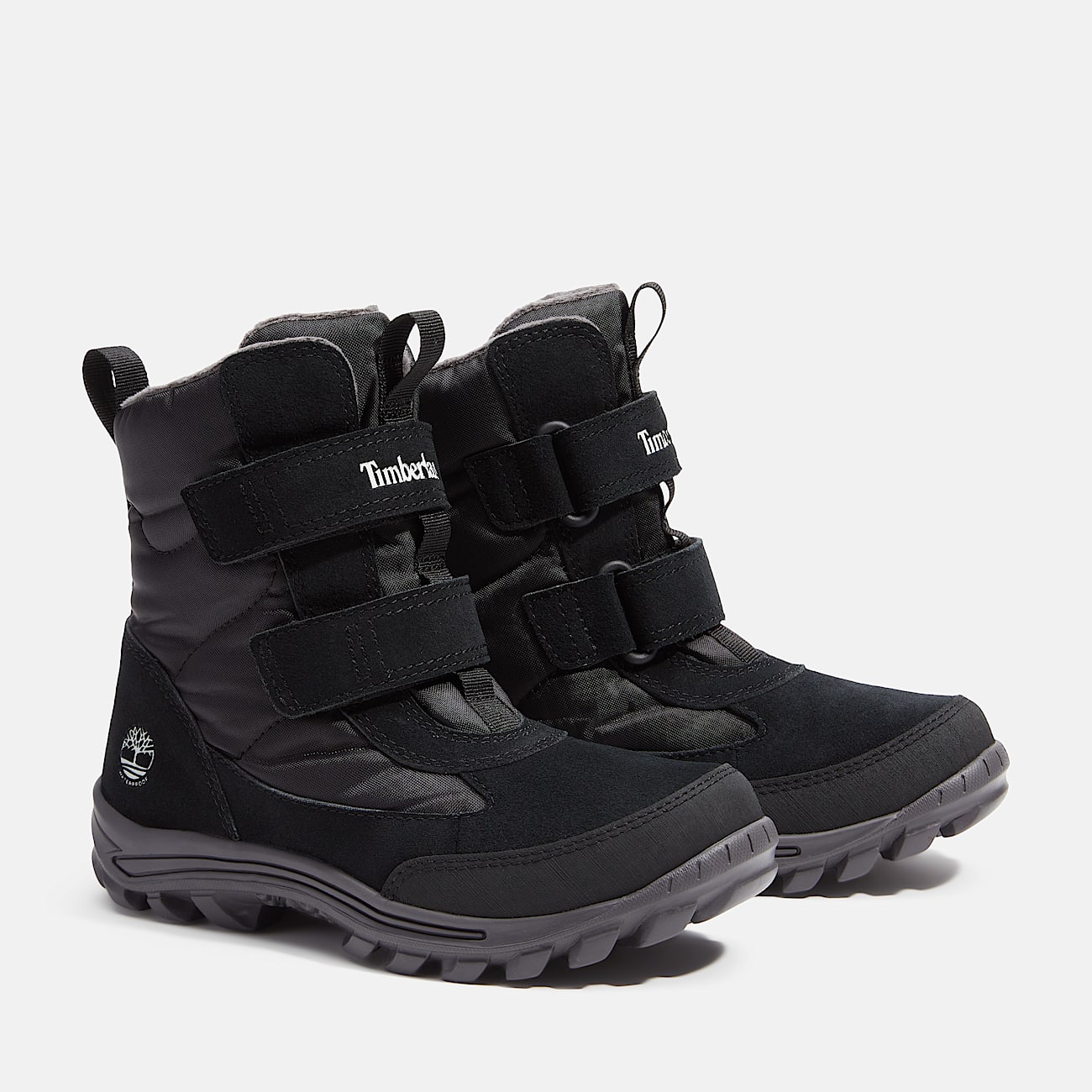 Chillberg HookandLoop Snow Boot for Toddler in Black TBL Black ALT4
