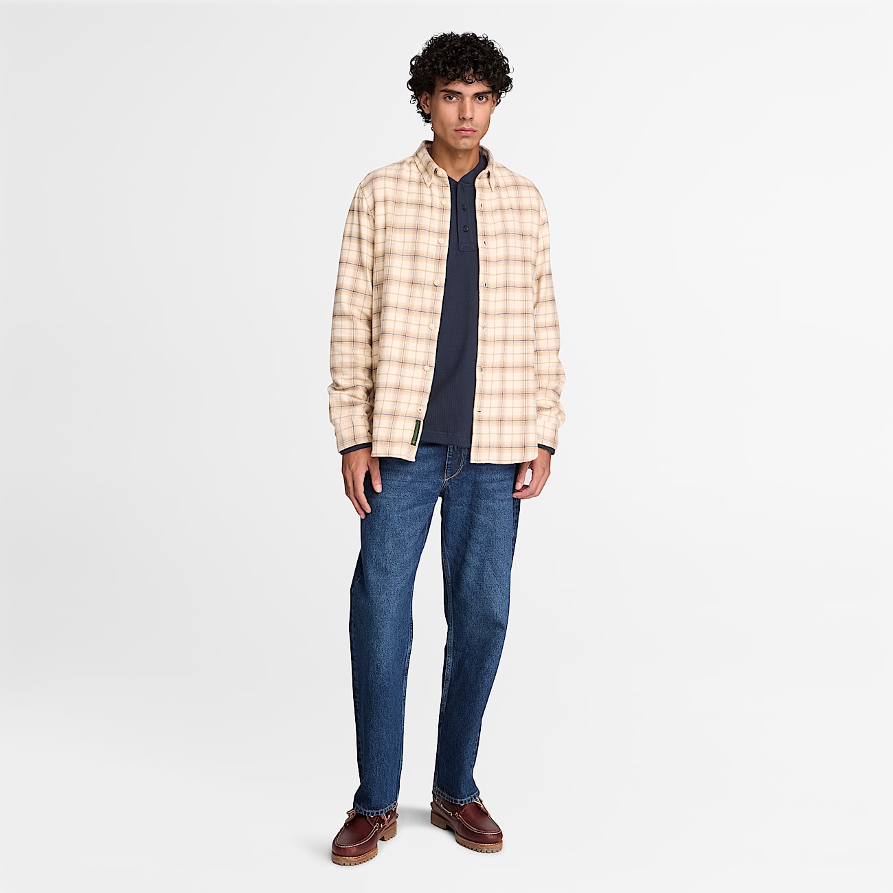 Relaxed Denim Trouser fr dam i bl TBL Bl ALT2
