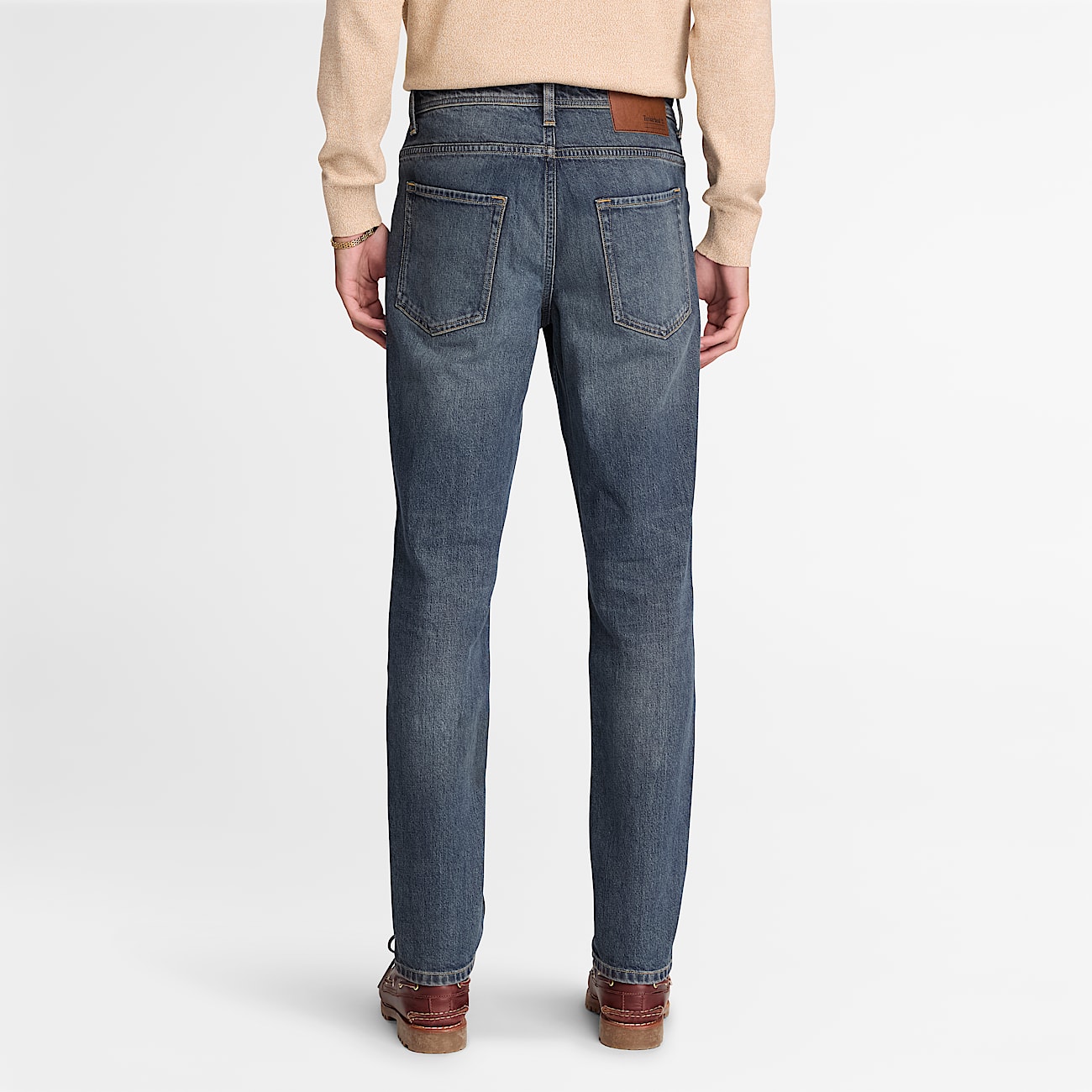 Jean slim pour homme en bleu fonc TBL bleu ALT8