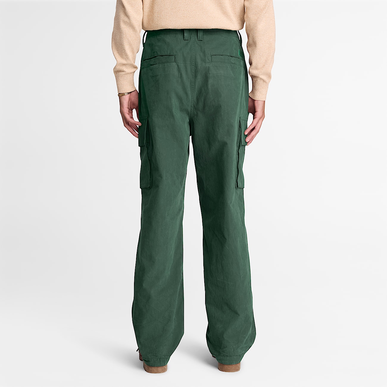Corduroy Overshirt for Men in Dark Green TBL Green ALT8