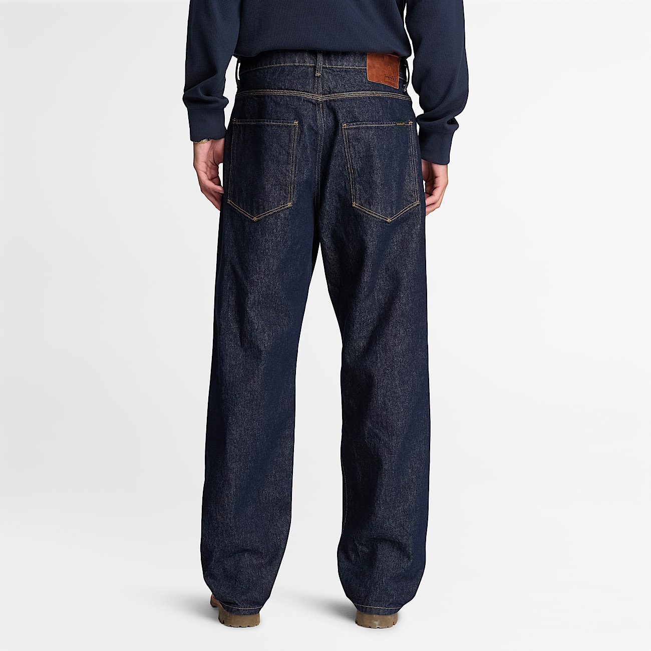 Ttsiddende denimbukser til mnd i mrkebl TBL Bl ALT8