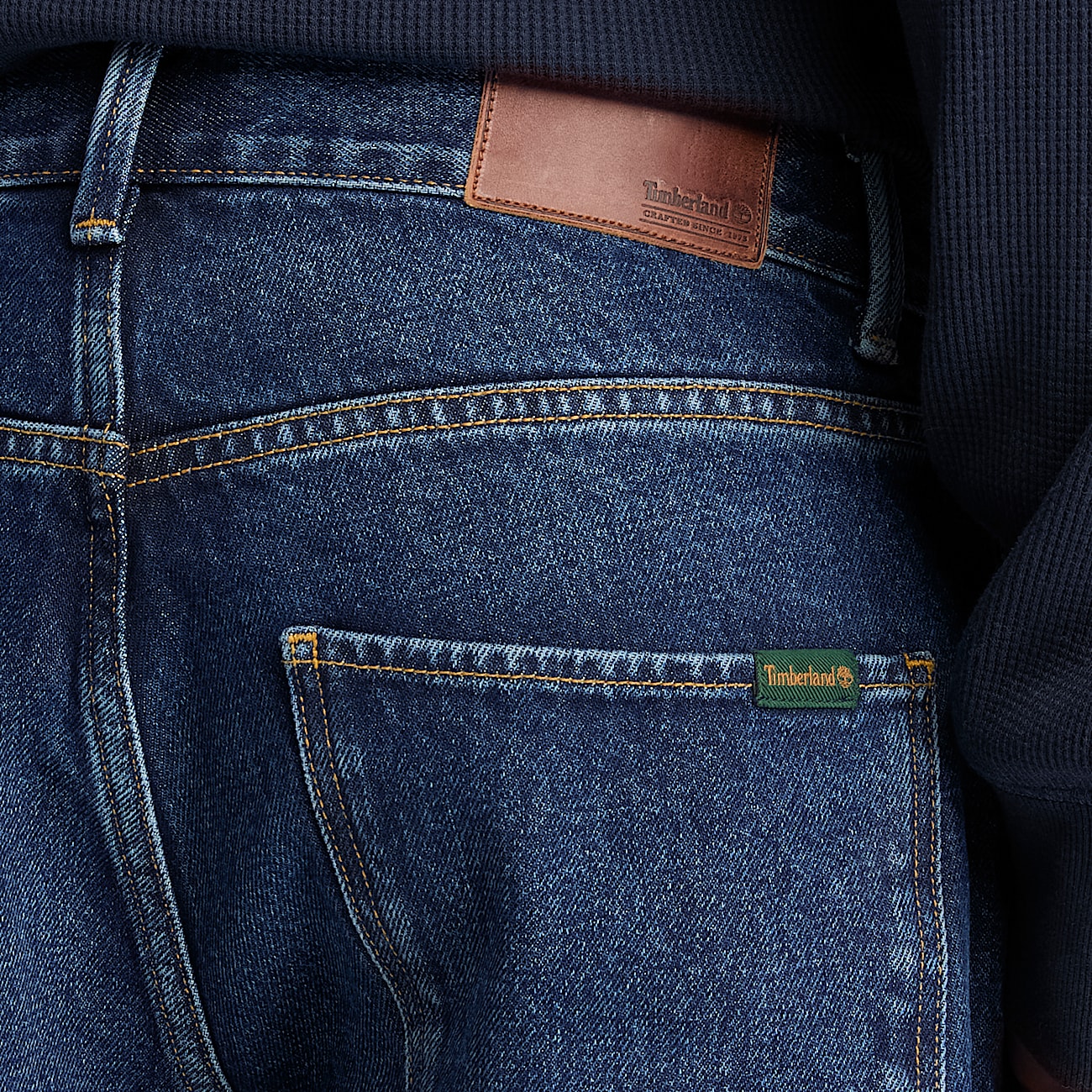 Relaxed Denim Trouser fr dam i bl TBL Bl ALT3