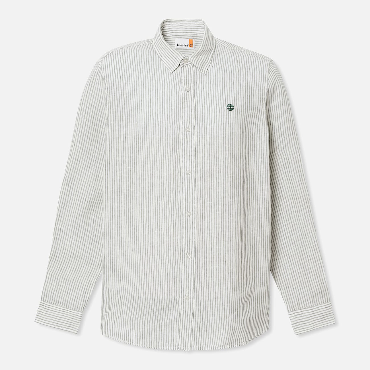 Camicia in Lino Vestibilit Regular Mill Brook da Uomo in verde TBL verde HERO
