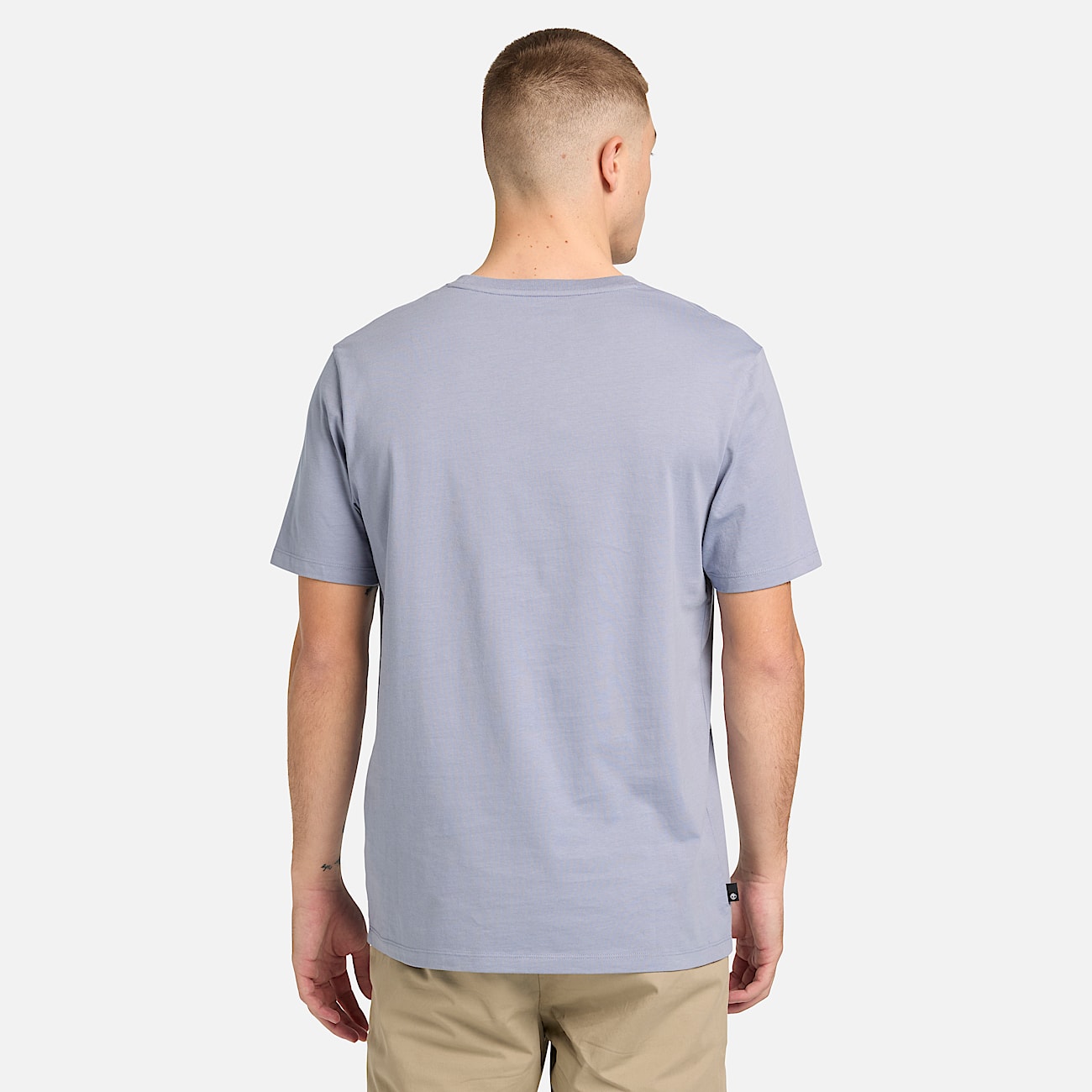 Tshirt a Maniche Corte con Logo Lineare Kennebec River da Uomo in blu TBL blu ALT8