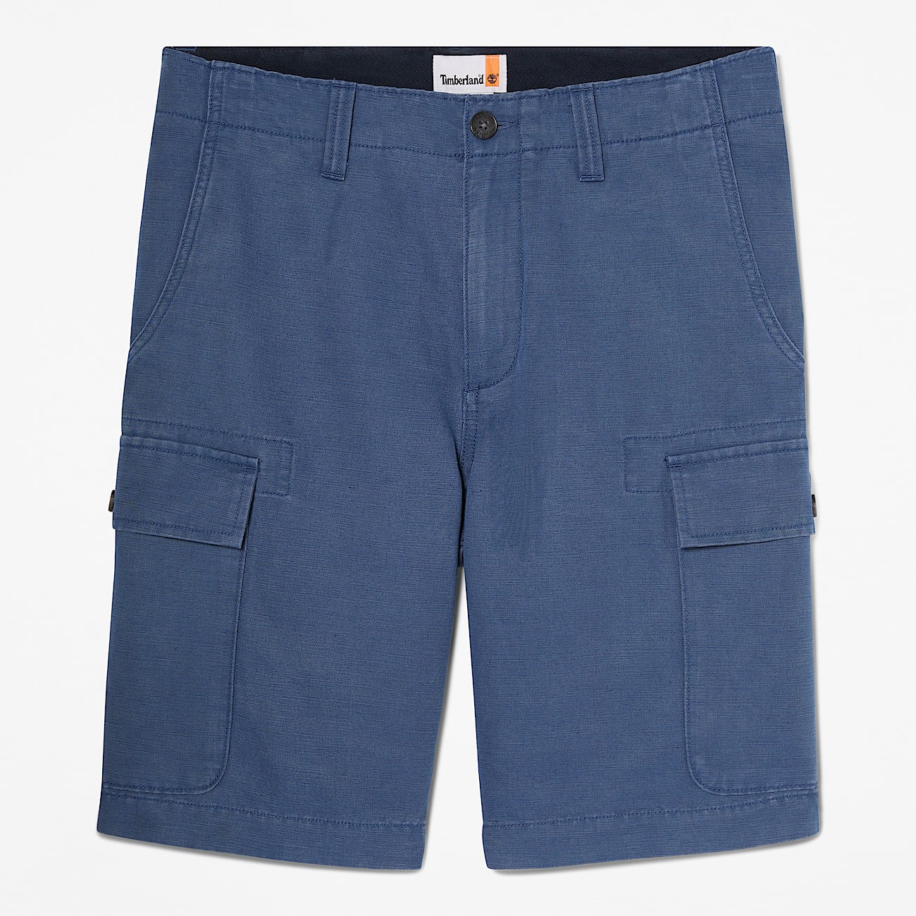 Brookline CottonLinen Cargo Short for Men in Blue TBL Bl HERO