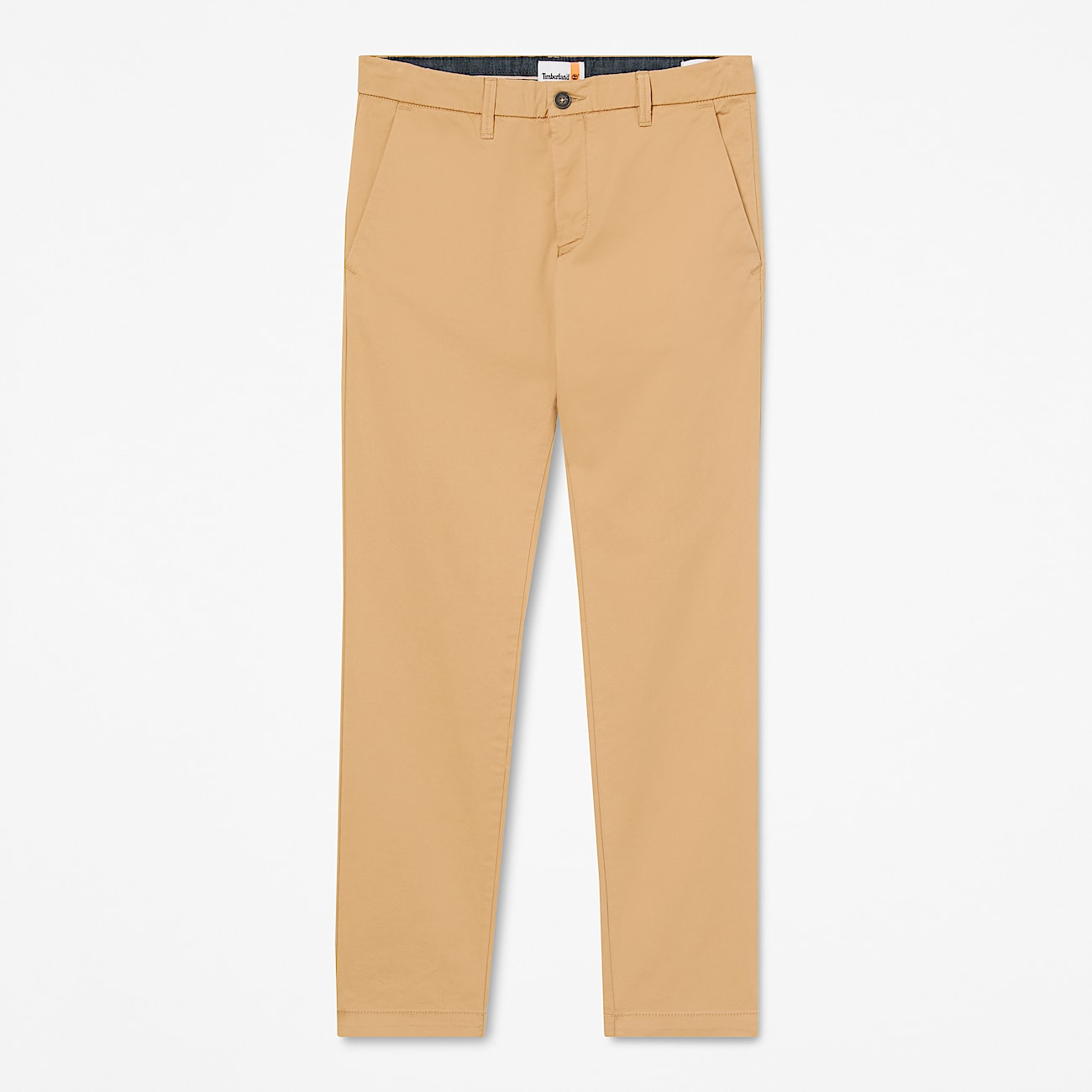 Claremont Twill Chino Trouser fr herr i gul TBL Beige HERO