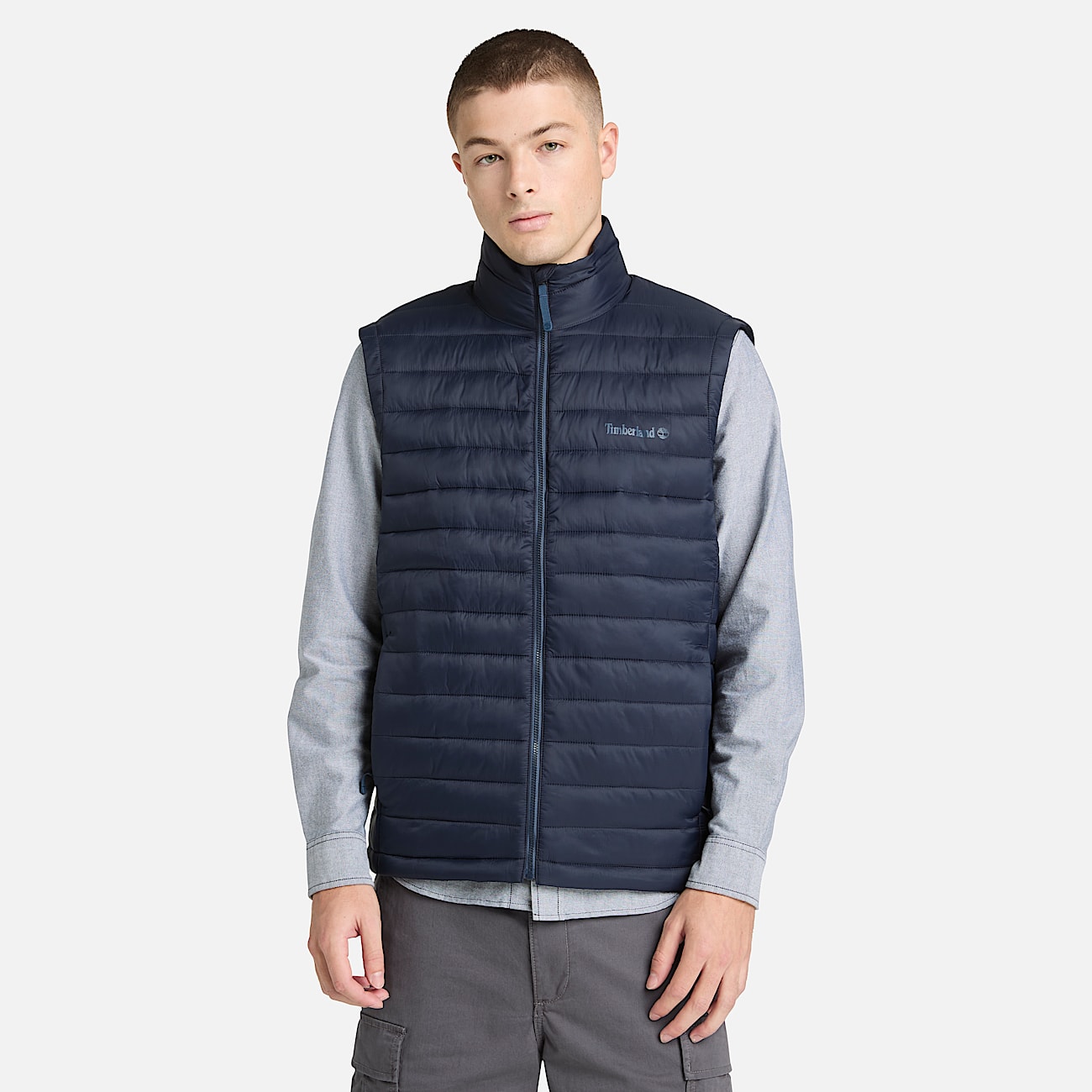 Axis Peak Durable WaterRepellent Vest for Men in Blue TBL Bl ALT1