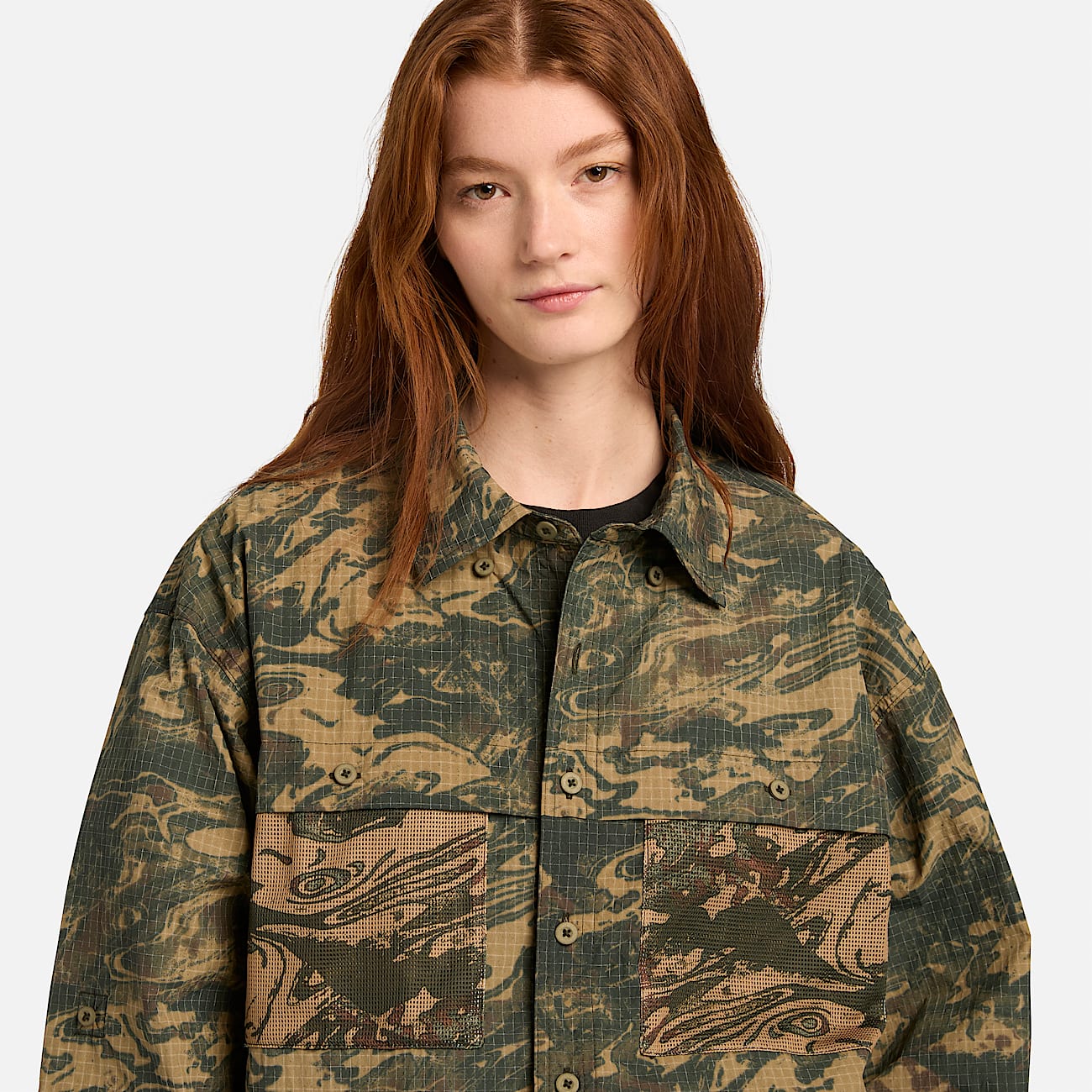 Overshirt Mimetica in multicolore TBL multicolore ALT4