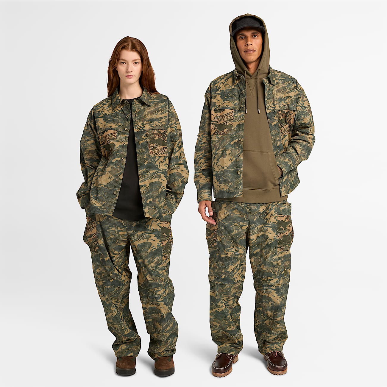 Overshirt Mimetica in multicolore TBL multicolore ALT1