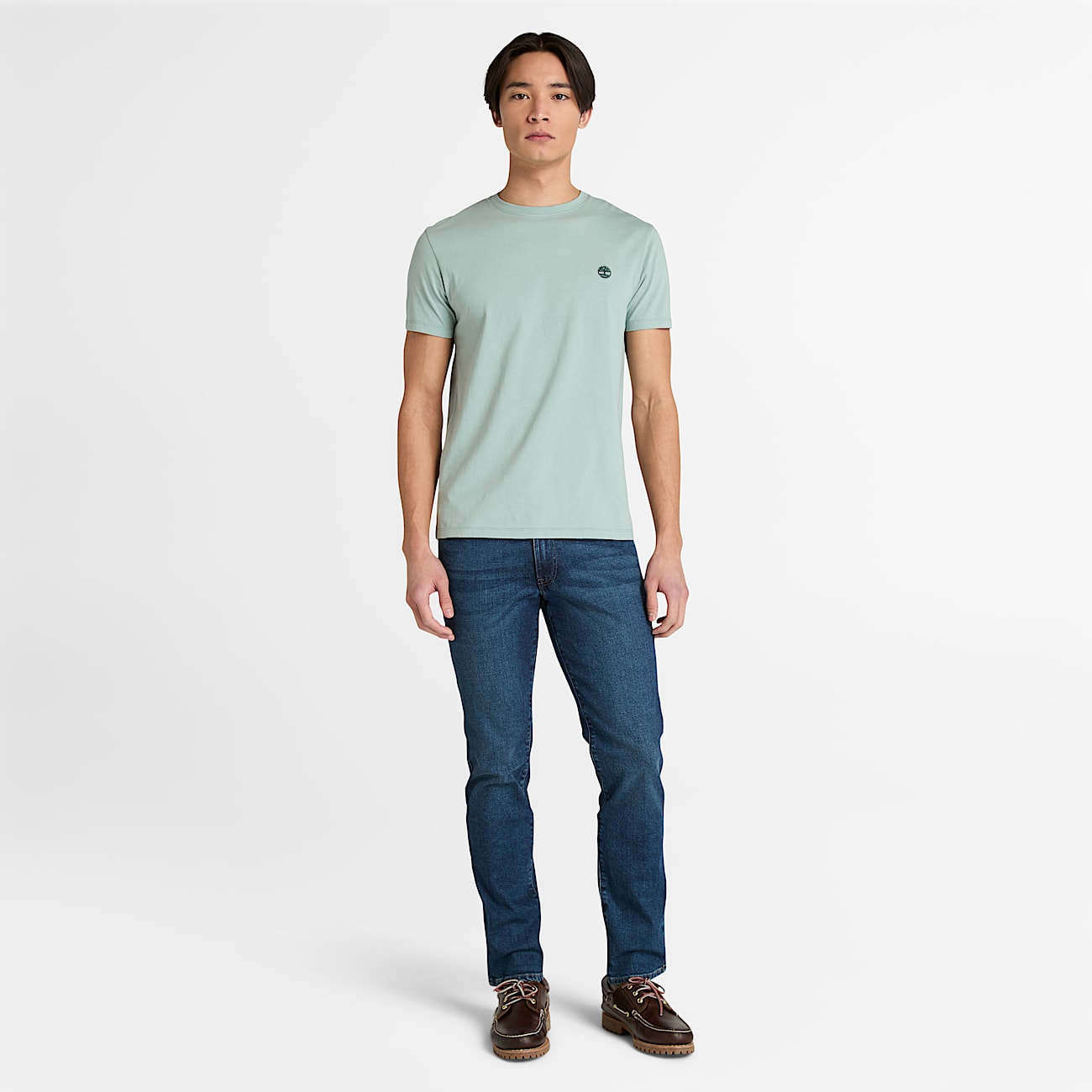 Schmale StretchJeans fr Herren in Blau TBL Blau ALT2
