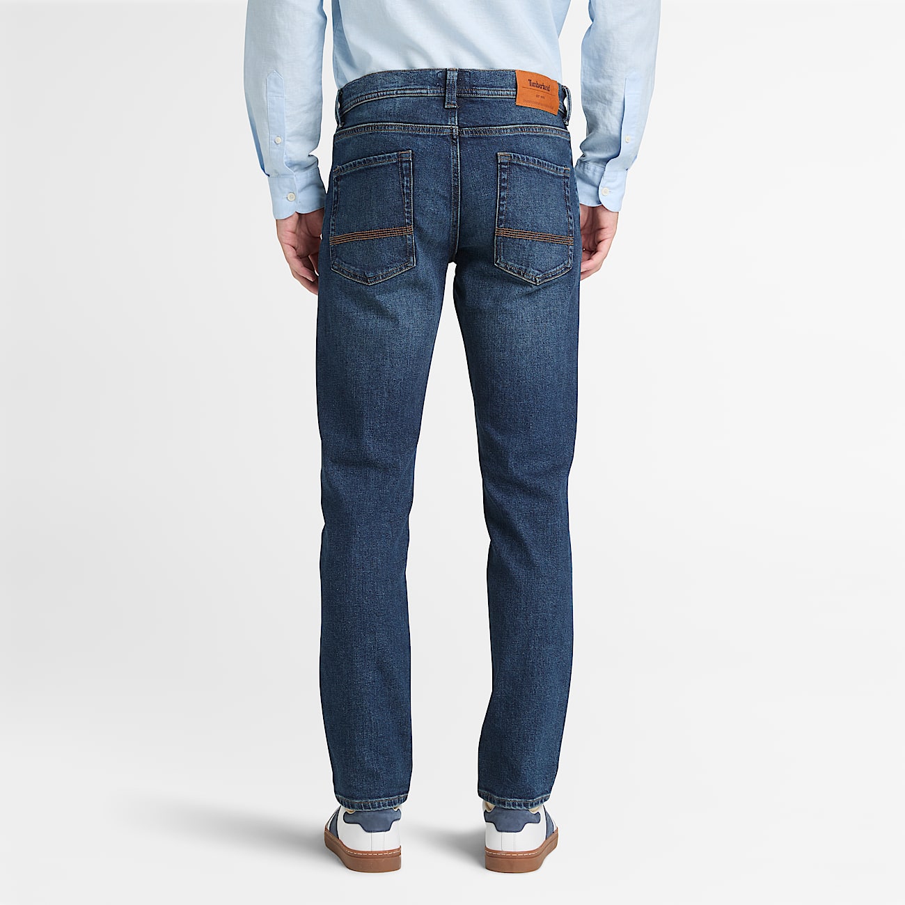 Gerade StretchJeans fr Herren in Blau TBL Blau ALT8
