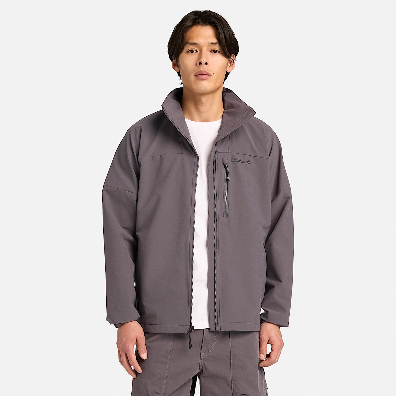 Motion Softshell Jacket for Men in Grey TBL Grey ALT1