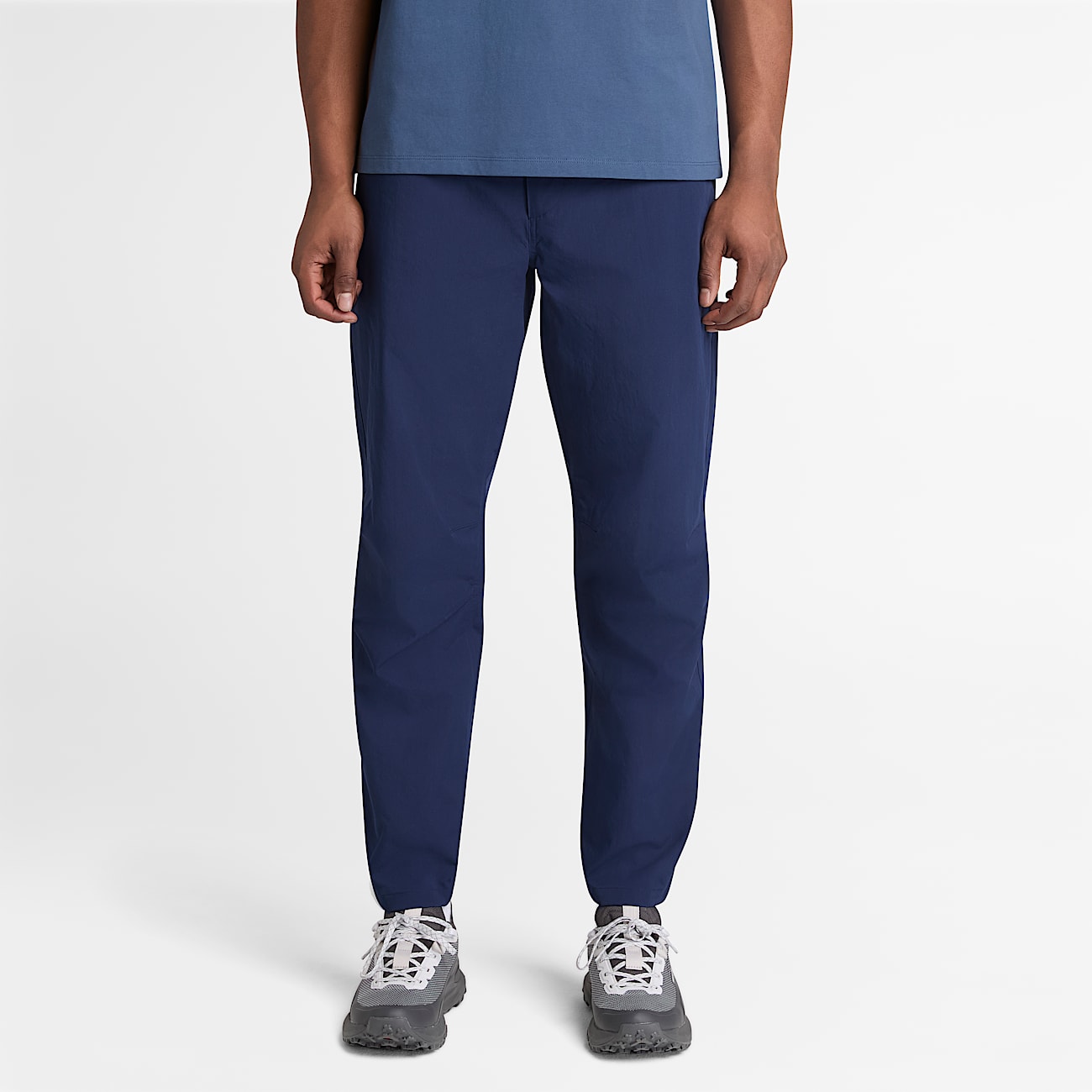 QuickDry Mobi Flex Tech Trouser for Men in Blue TBL Bl ALT1